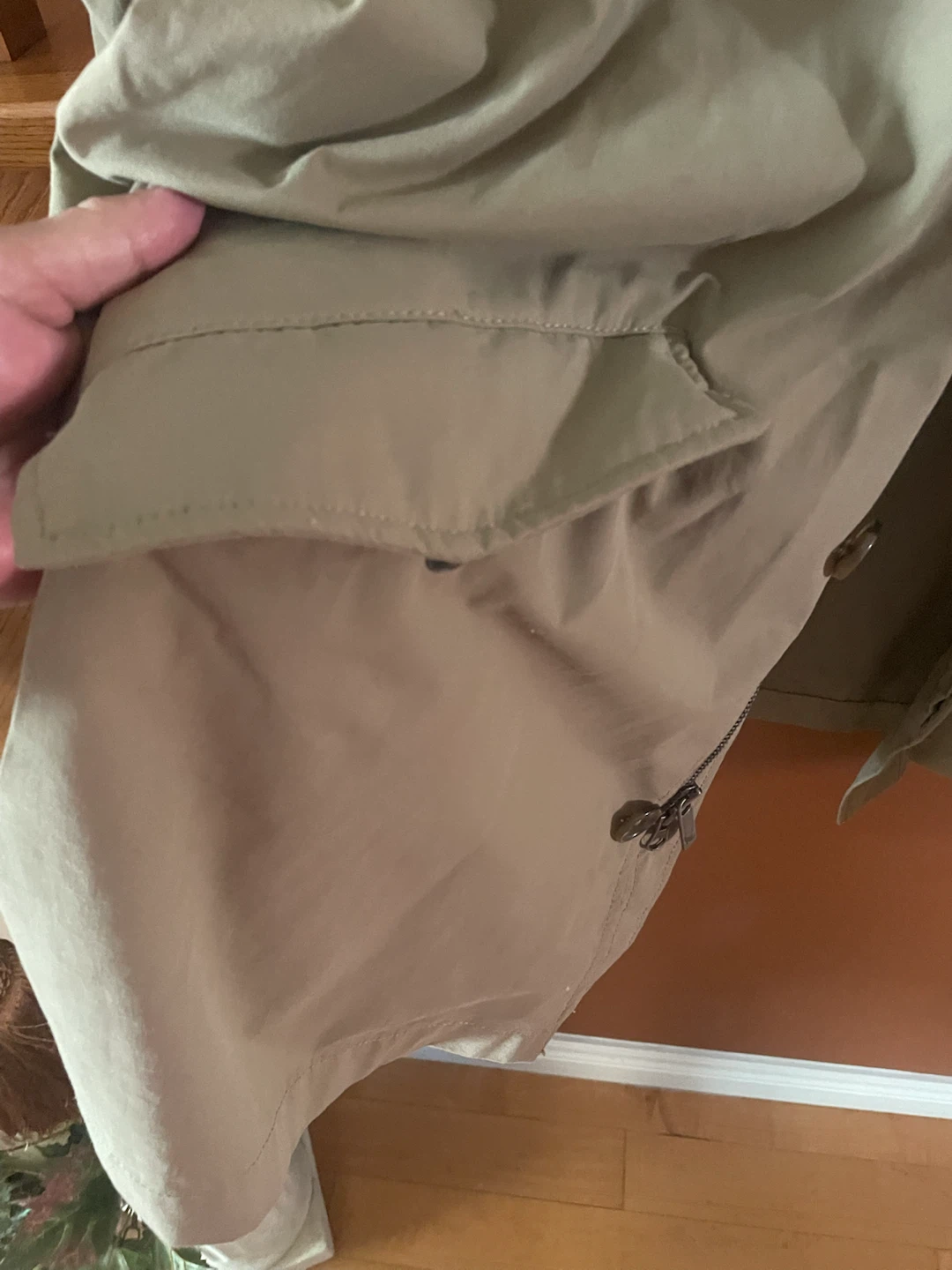 Eddie Bauer Men's Trench Coat - Size Large - photo 4
