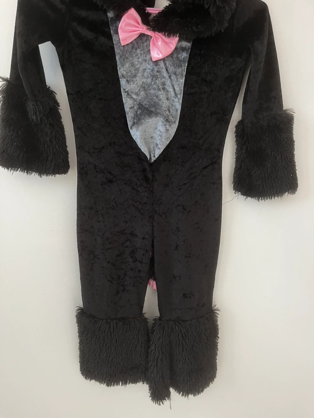 Kids Cat Costume Jumpsuit Black - photo 2