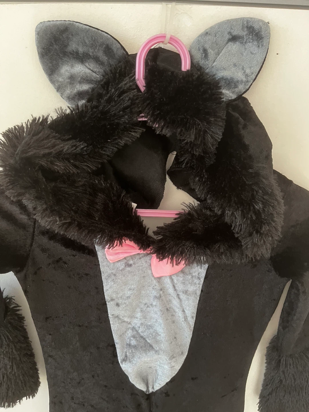 Kids Cat Costume Jumpsuit Black - photo 4