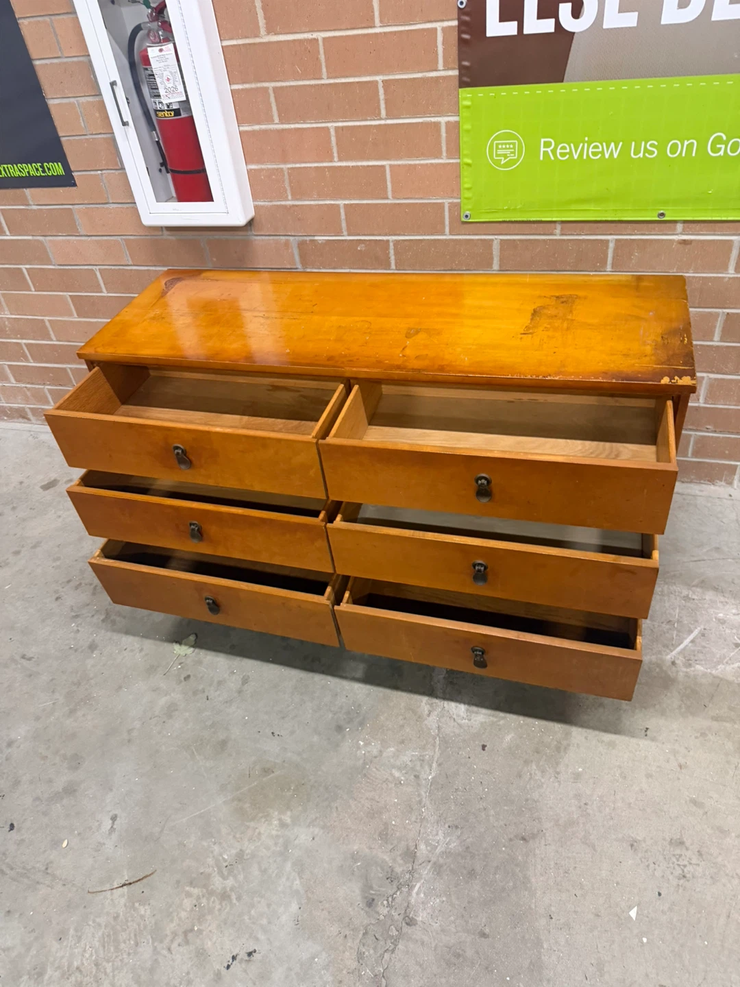 MCM Wooden 6-Drawer Dresser - photo 4