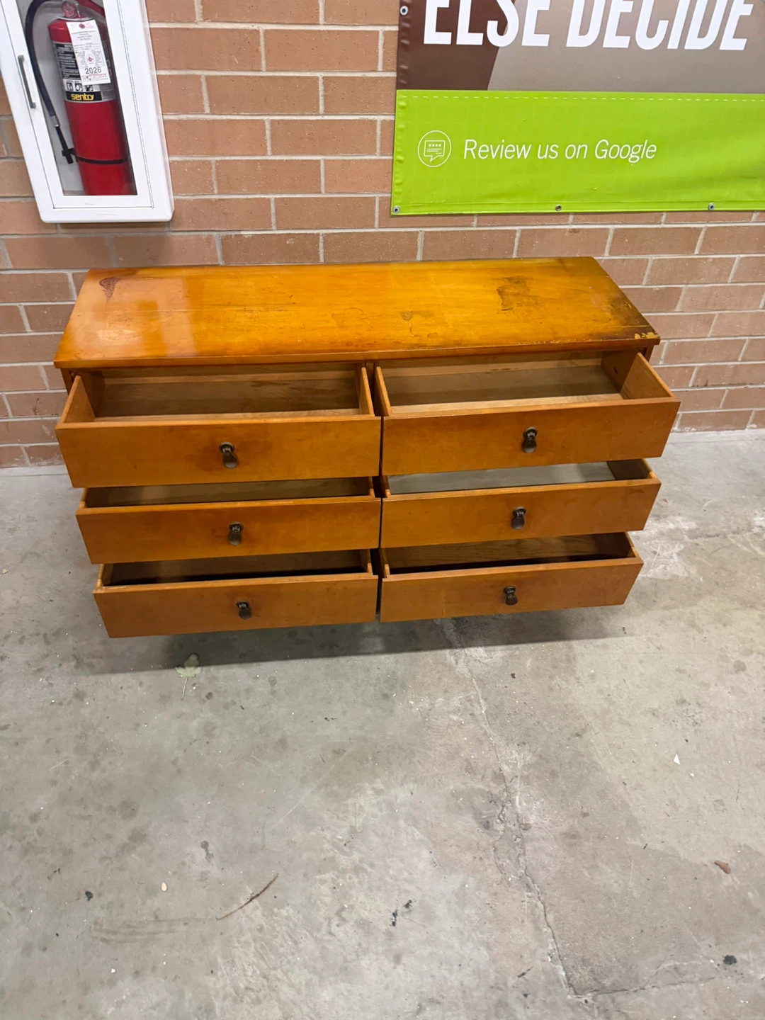 MCM Wooden 6-Drawer Dresser - photo 5