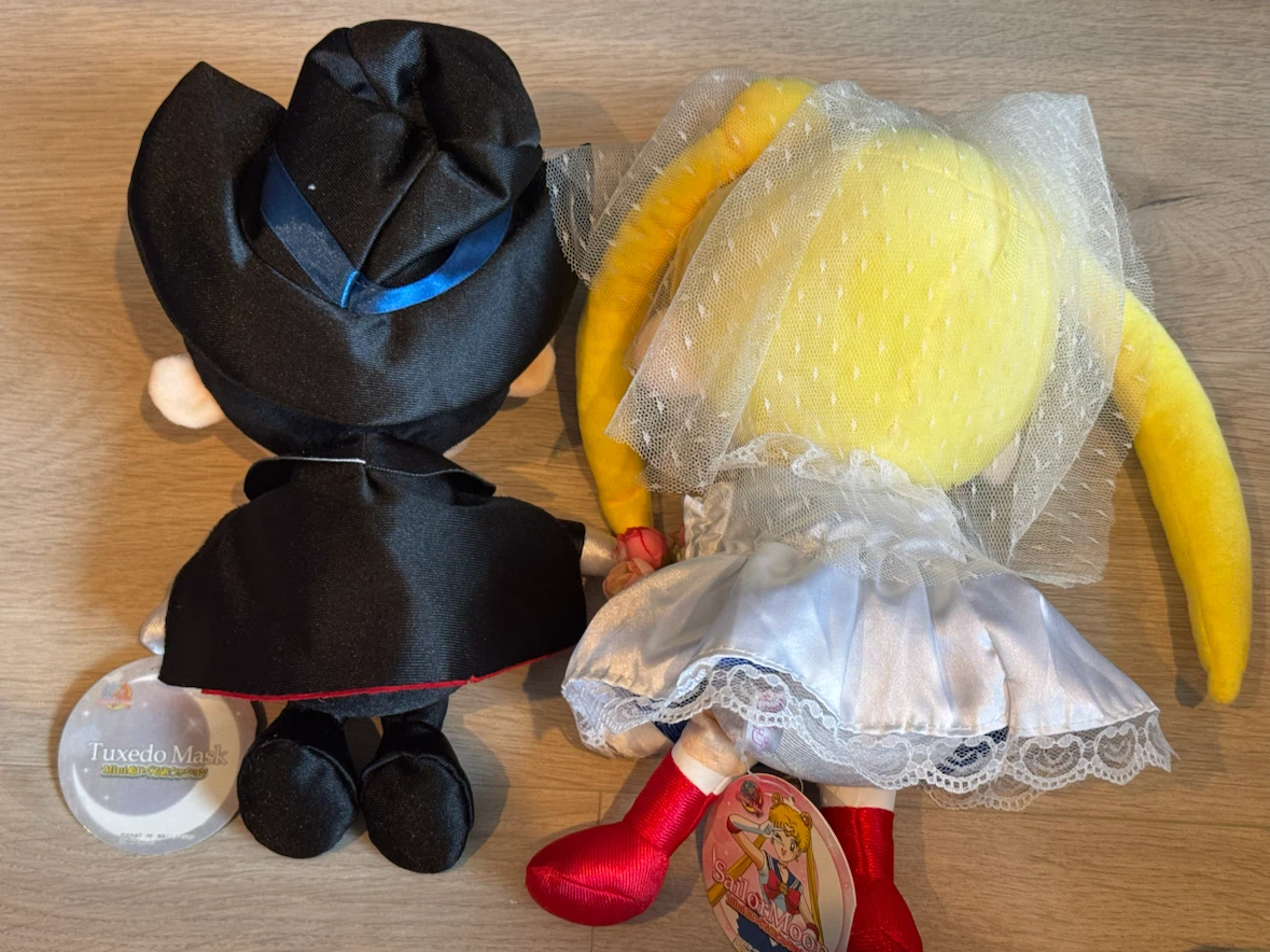 Sailor Moon and Tuxedo Mask Wedding Plush Set - photo 2