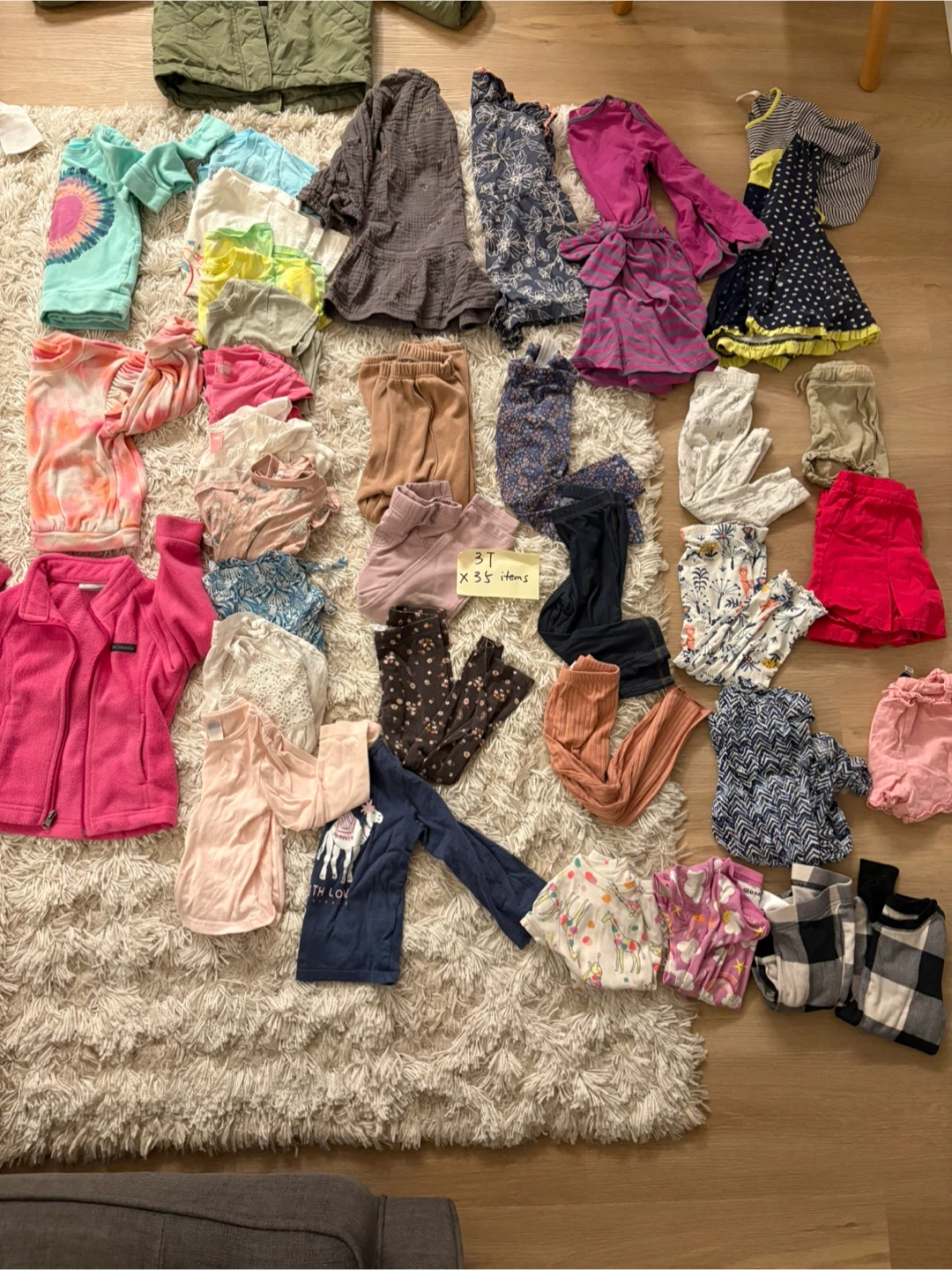 3T girl 35 Piece Toddler Girl Clothing Bundle Size 3T - photo 2