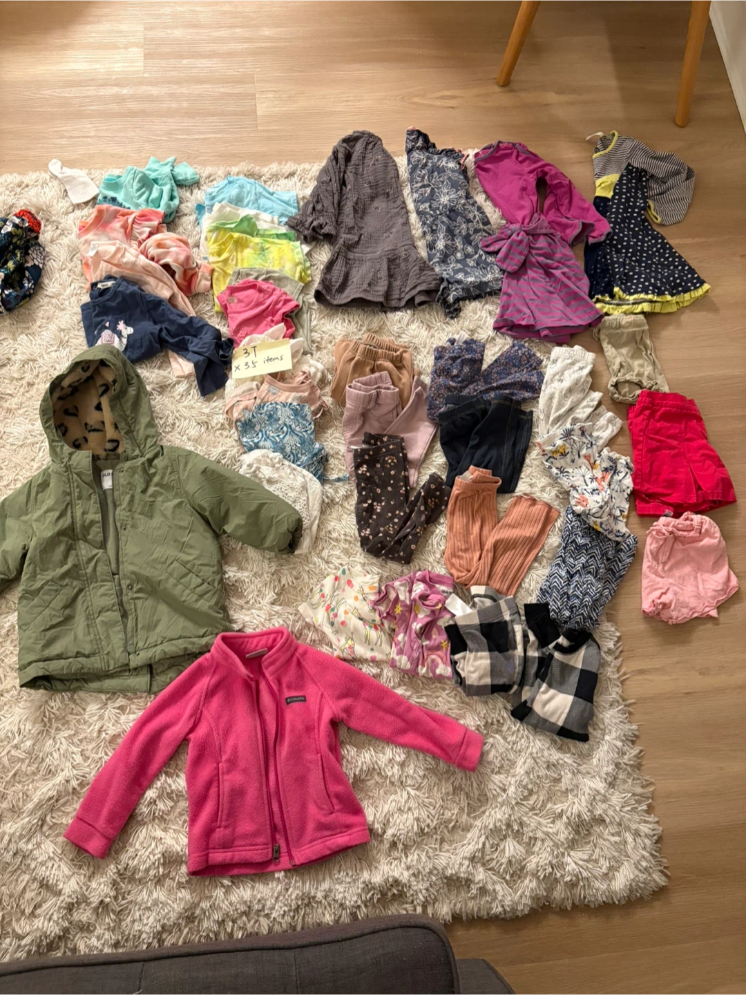 3T girl 35 Piece Toddler Girl Clothing Bundle Size 3T - photo 5