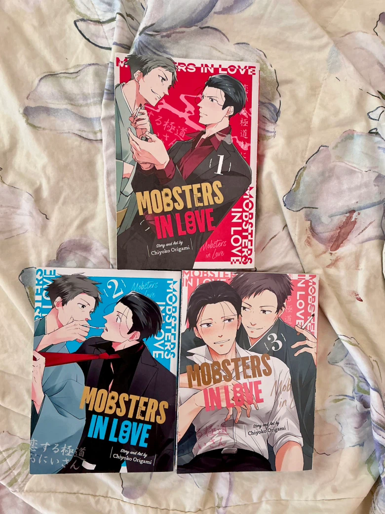 Mobsters in Love manga volumes 1-3