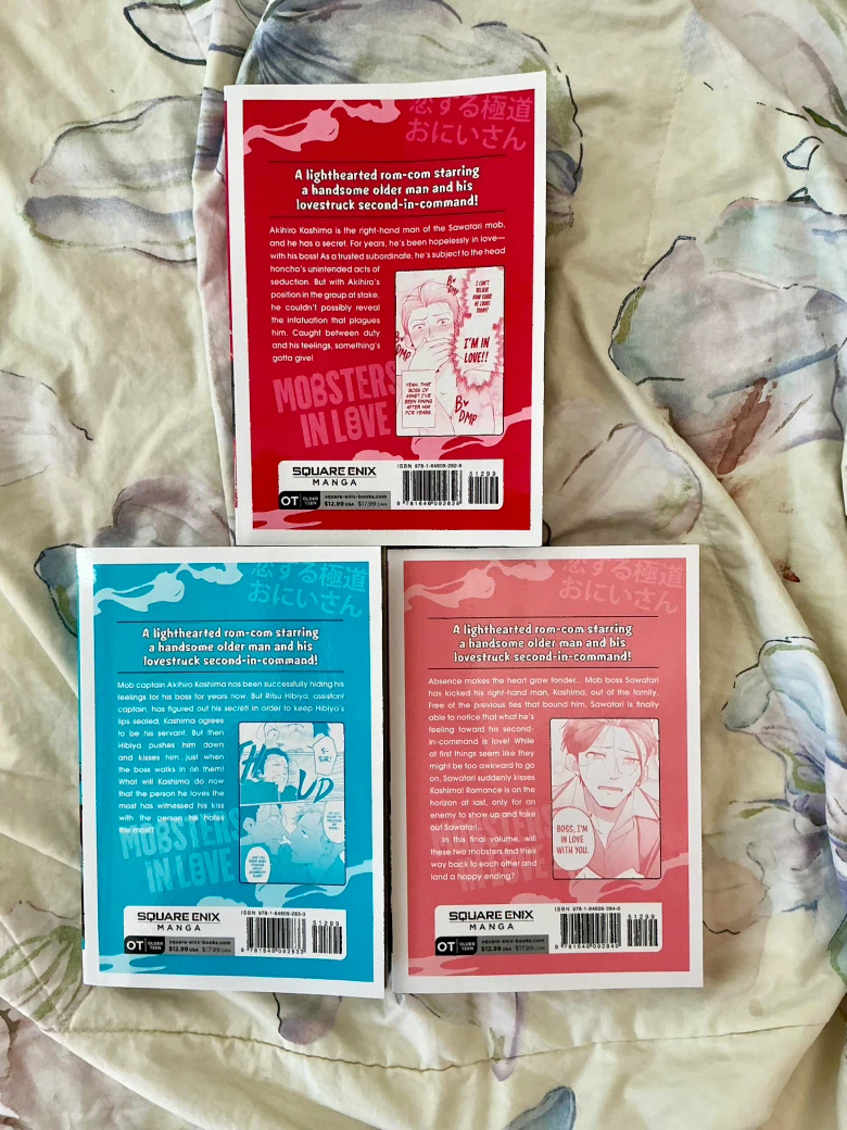 Mobsters in Love manga volumes 1-3 - photo 2