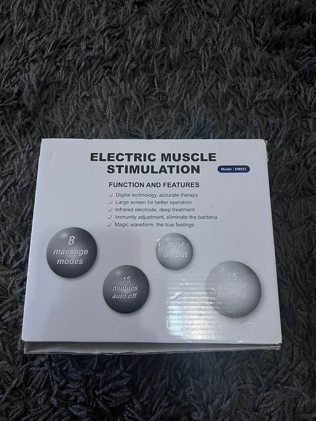 Electric Muscle Stimulation EMS Device Model EM053 - photo 3