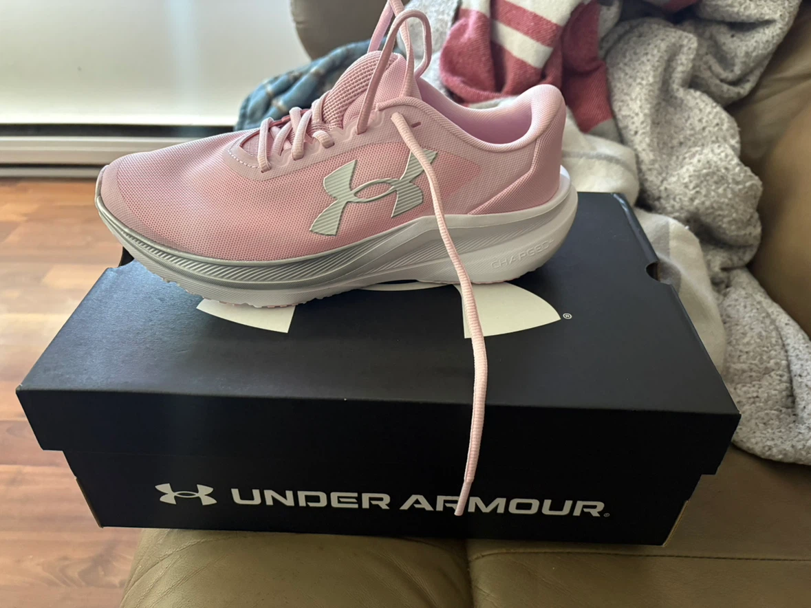 Under Armour Women's Chase Running Shoes, Pink, Size 9
