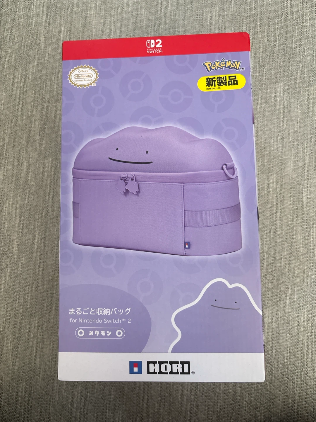HORI Pokémon Ditto Nintendo Switch Storage Bag
