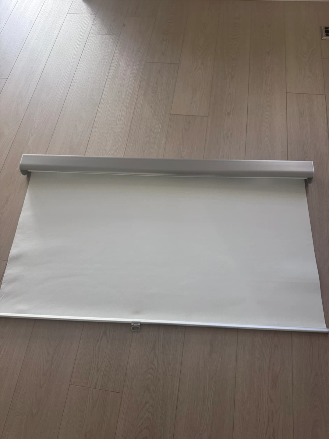 White Roller Blind Blackout - photo 2