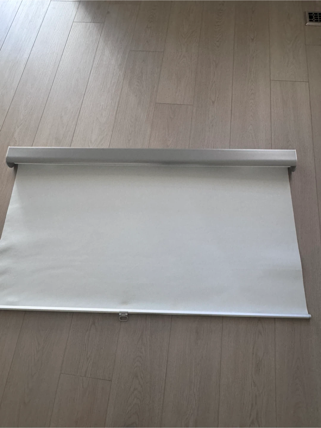 White Roller Blind Blackout - photo 3