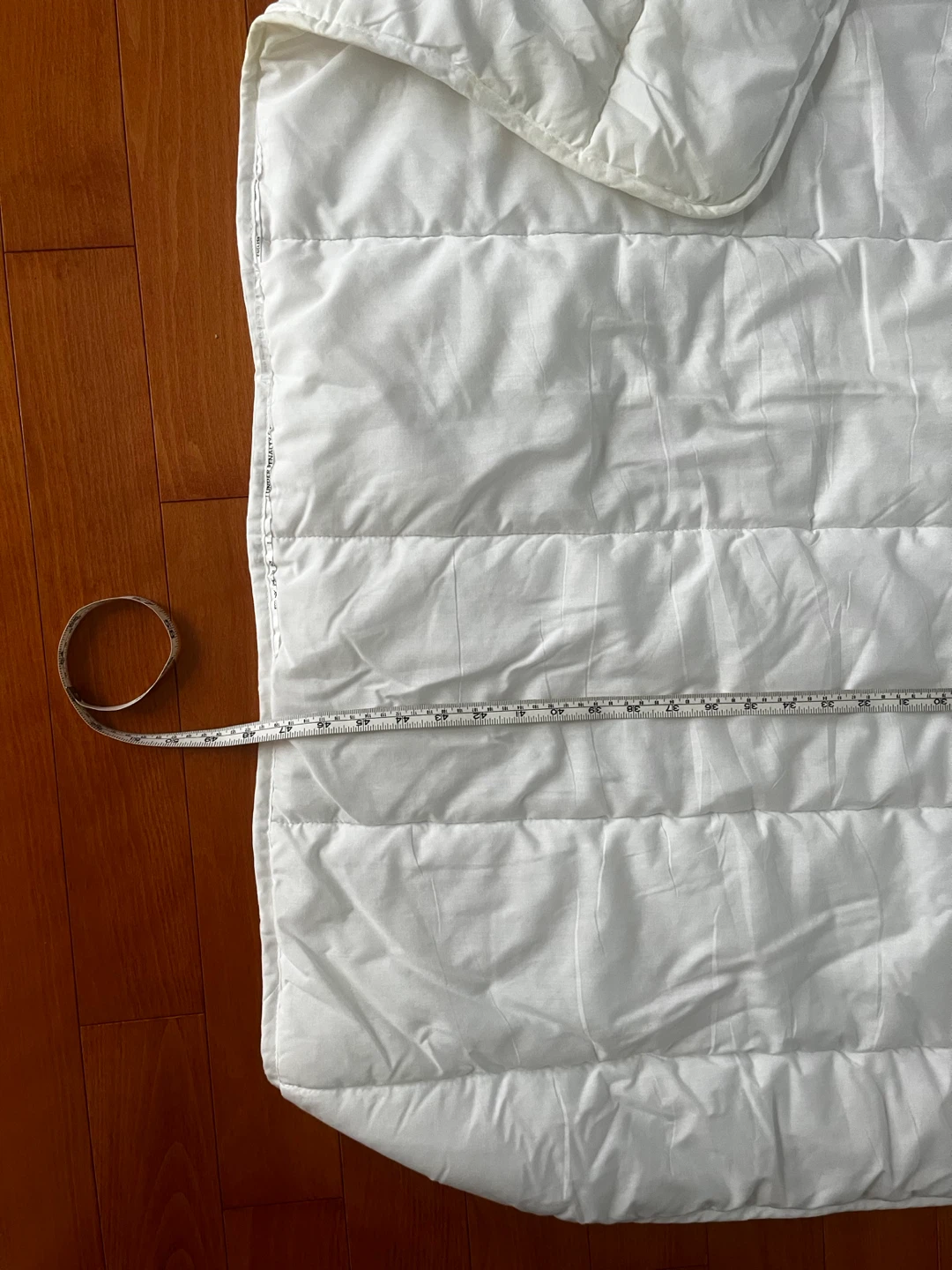 White blanket for a crib - photo 4