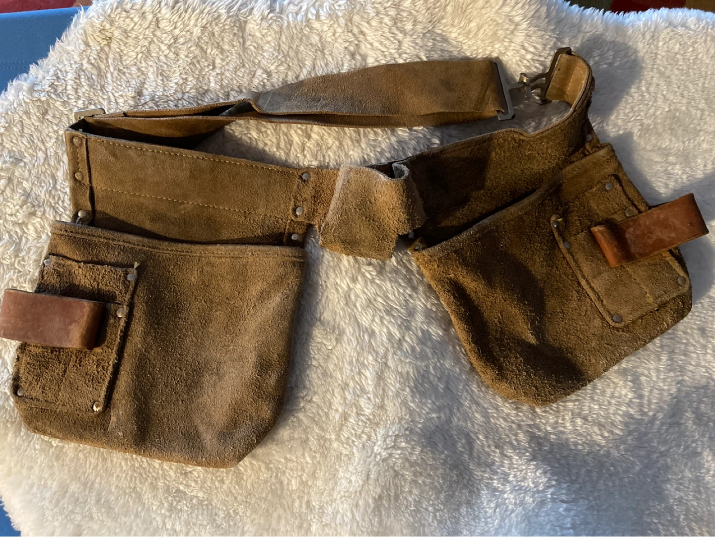 Genuine Leather Tool Belt