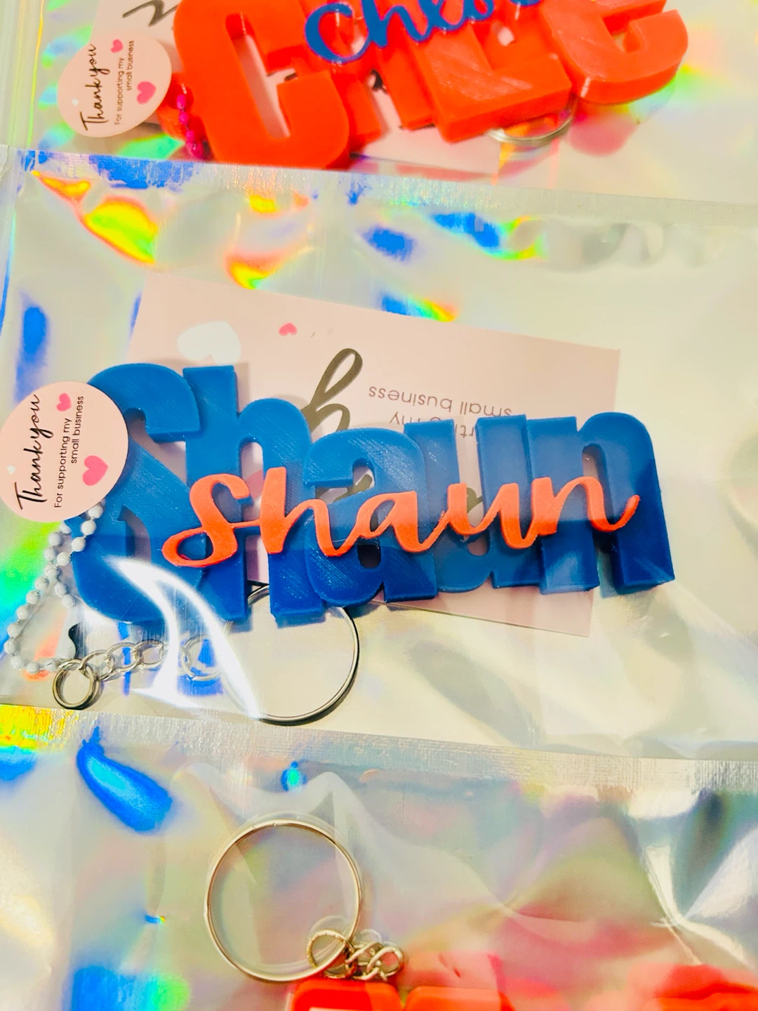 1pc Custom 3D Printed Personalized Name Keychain - photo 5