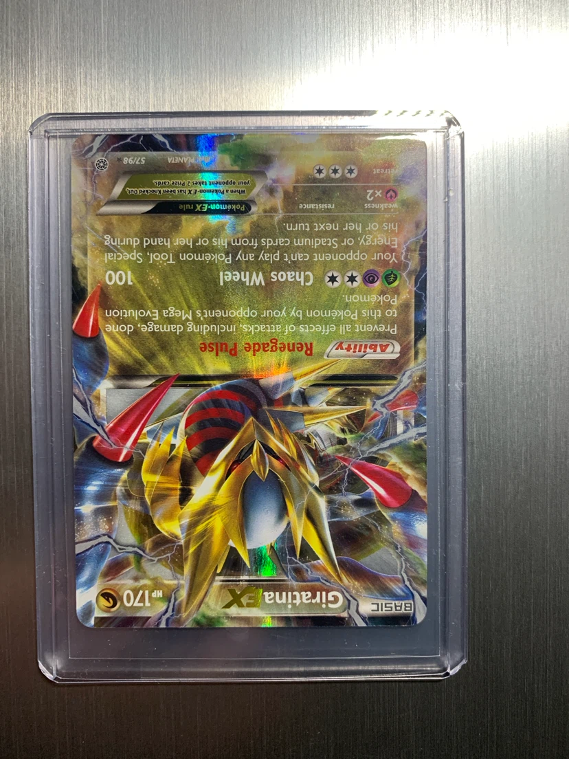 Giratina EX 57/98 Pokemon Card