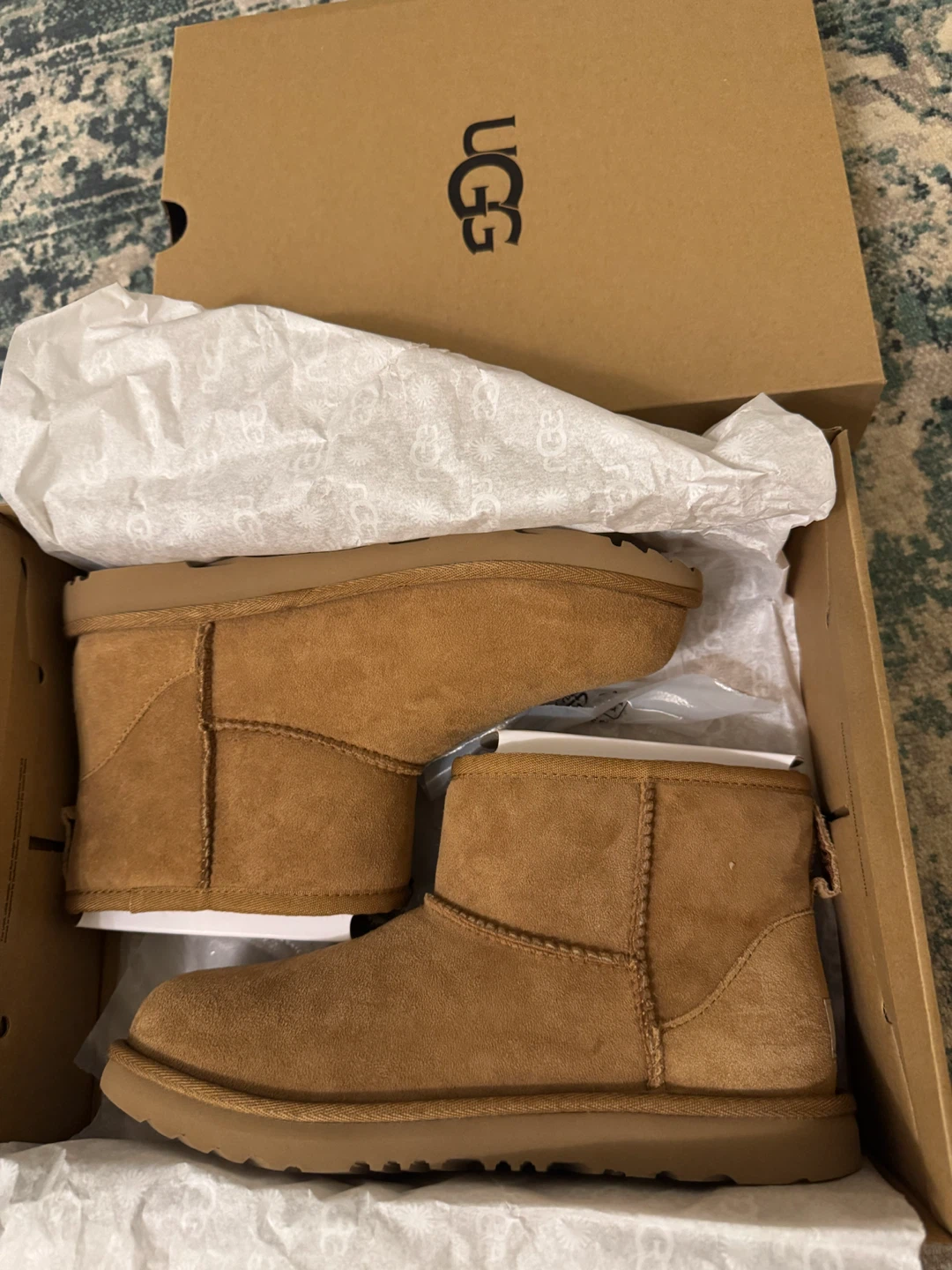 BRAND NEW UGG Classic Mini II Boots – Chestnut 🤎 for $160 - photo 2