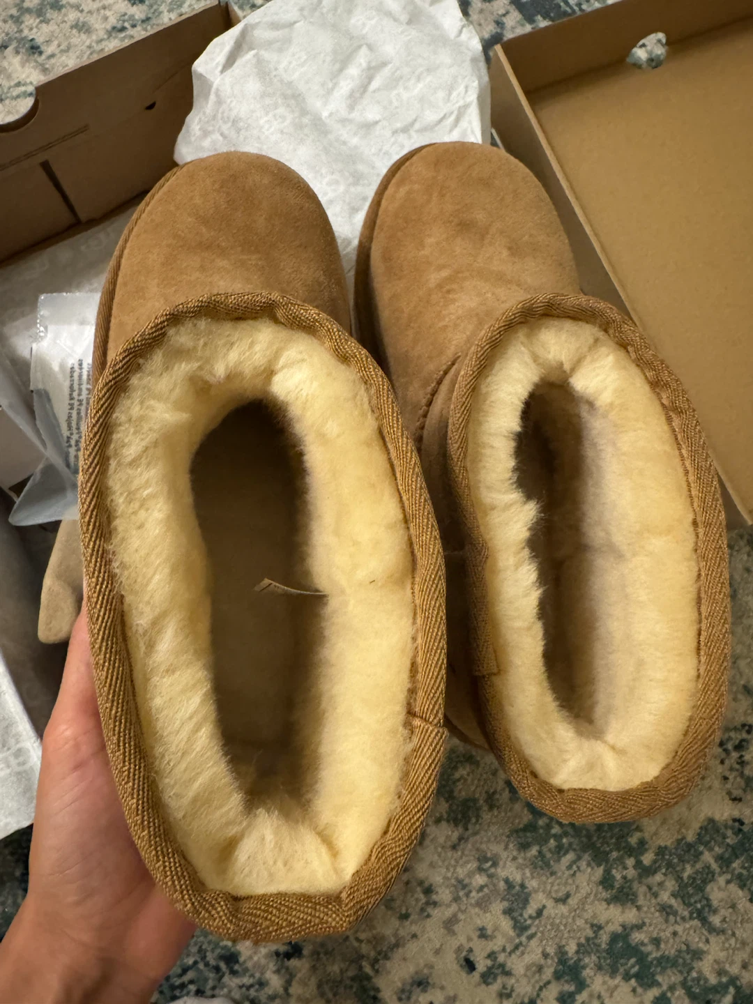 BRAND NEW UGG Classic Mini II Boots – Chestnut 🤎 for $160 - photo 3