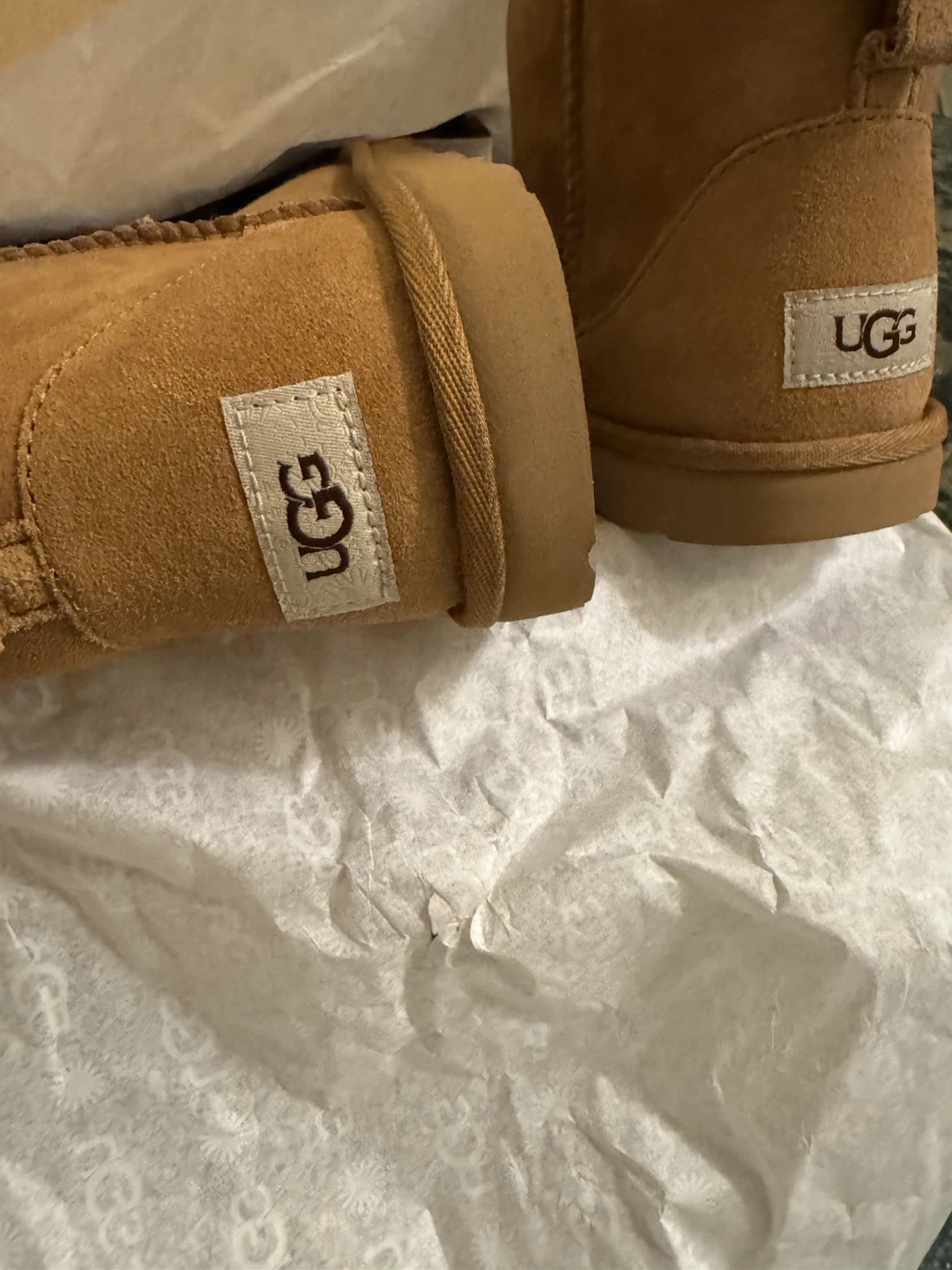 BRAND NEW UGG Classic Mini II Boots – Chestnut 🤎 for $160 - photo 4