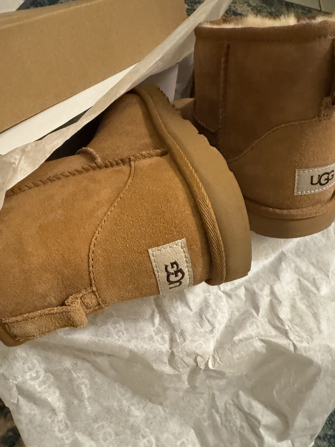 BRAND NEW UGG Classic Mini II Boots – Chestnut 🤎 for $160 - photo 5