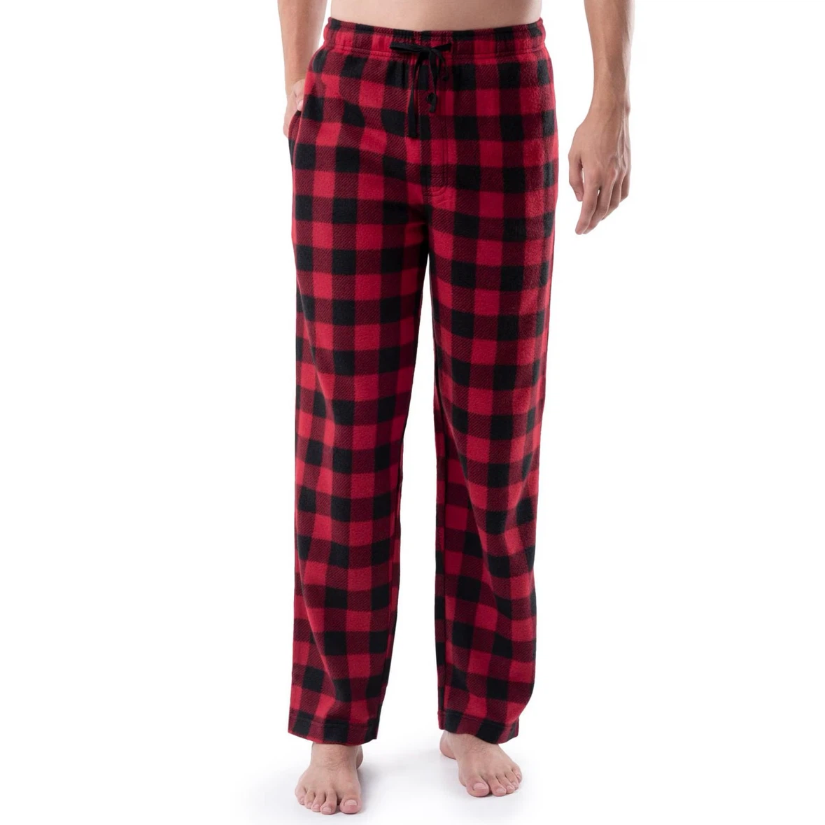 Bluenotes Red and Black Plaid Pyjama Pants