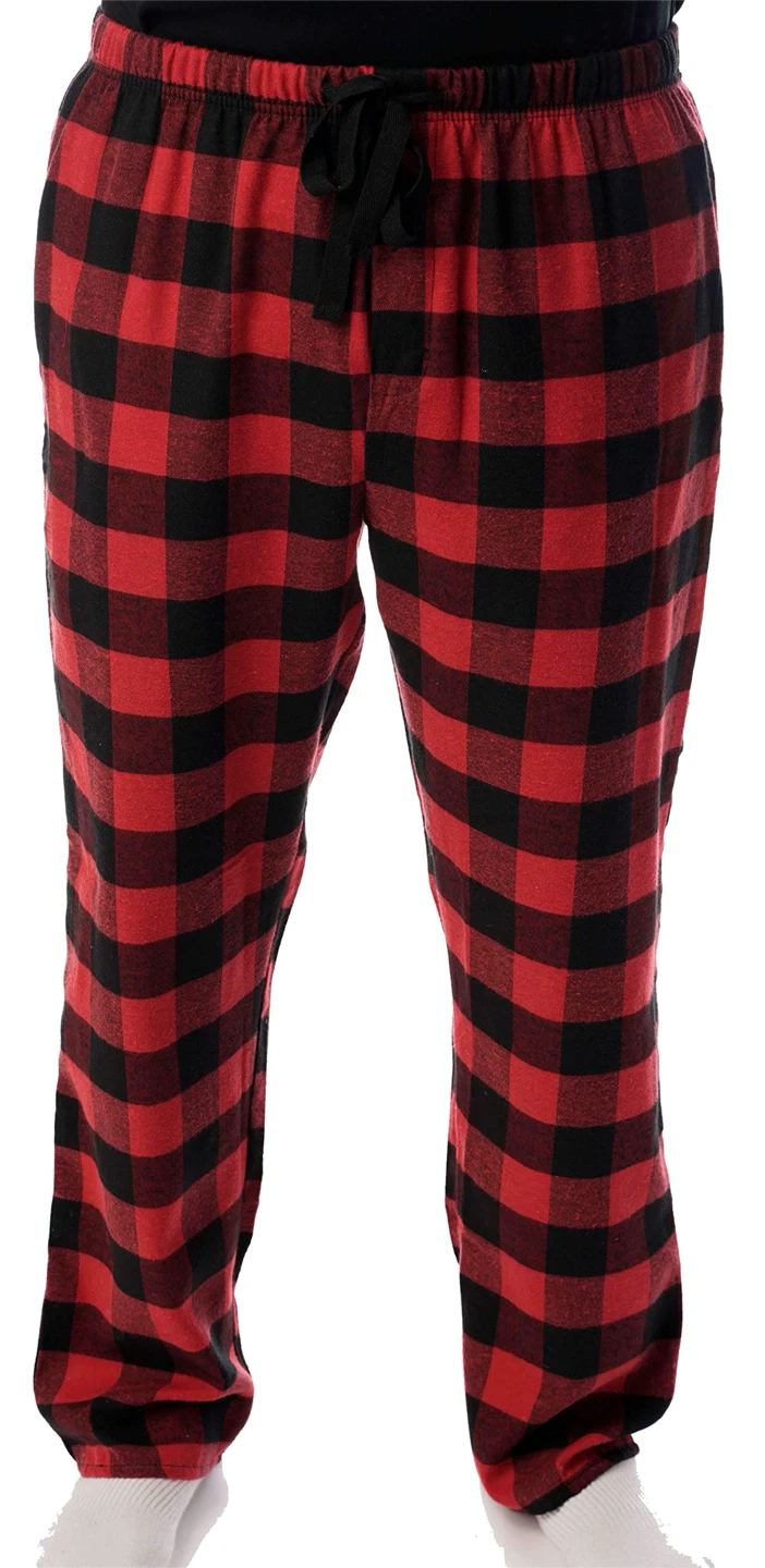 Bluenotes Red and Black Plaid Pyjama Pants - photo 2