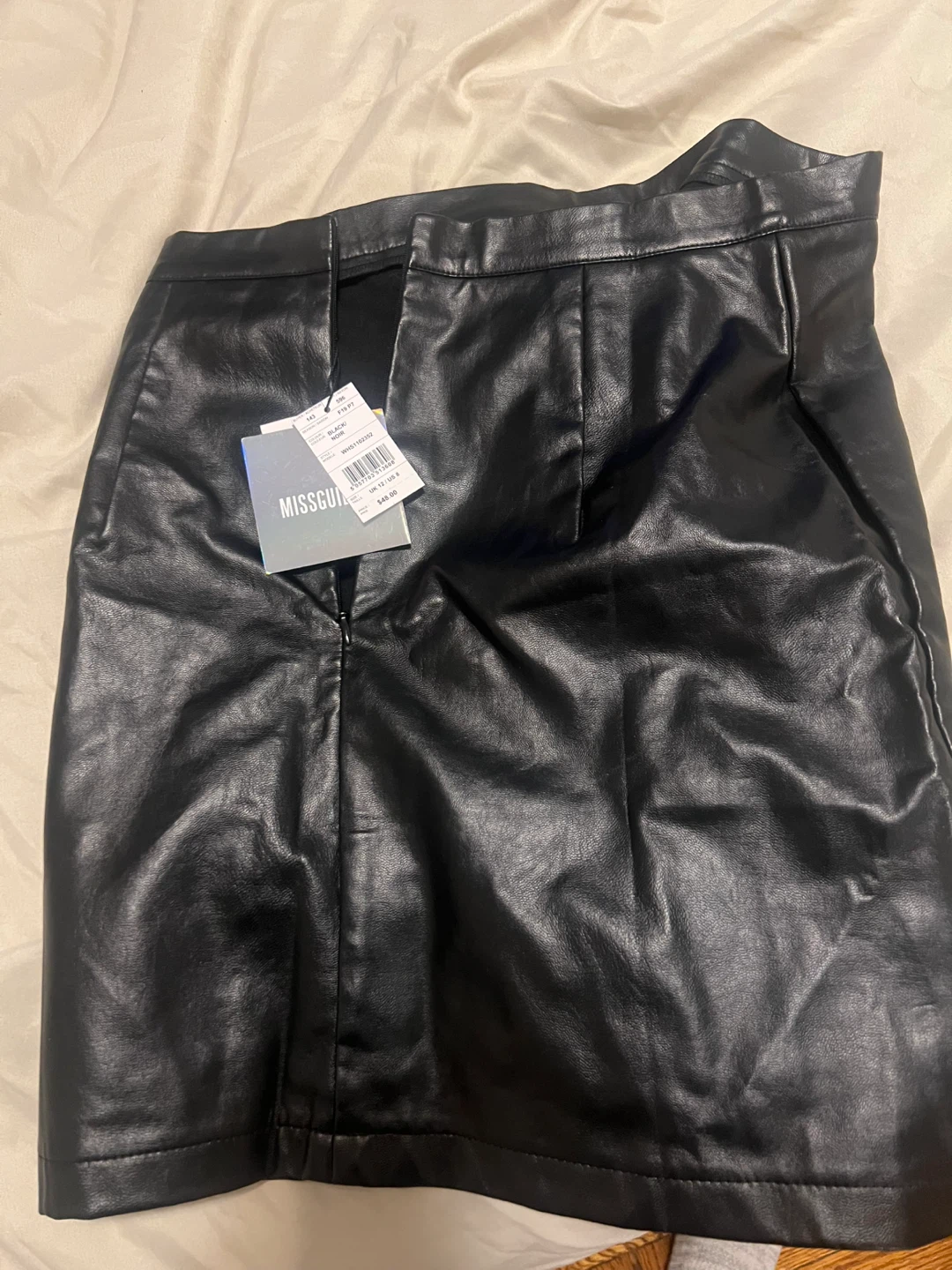 Missguided Black Faux Leather Skirt - photo 3