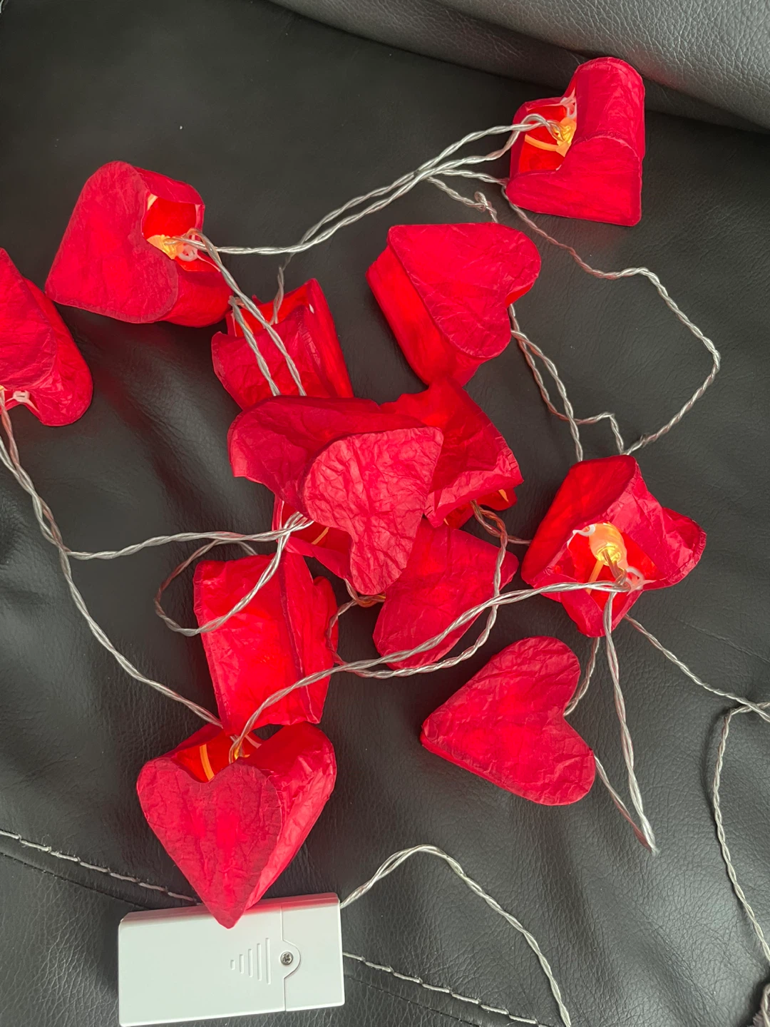Red Heart String Lights - photo 2