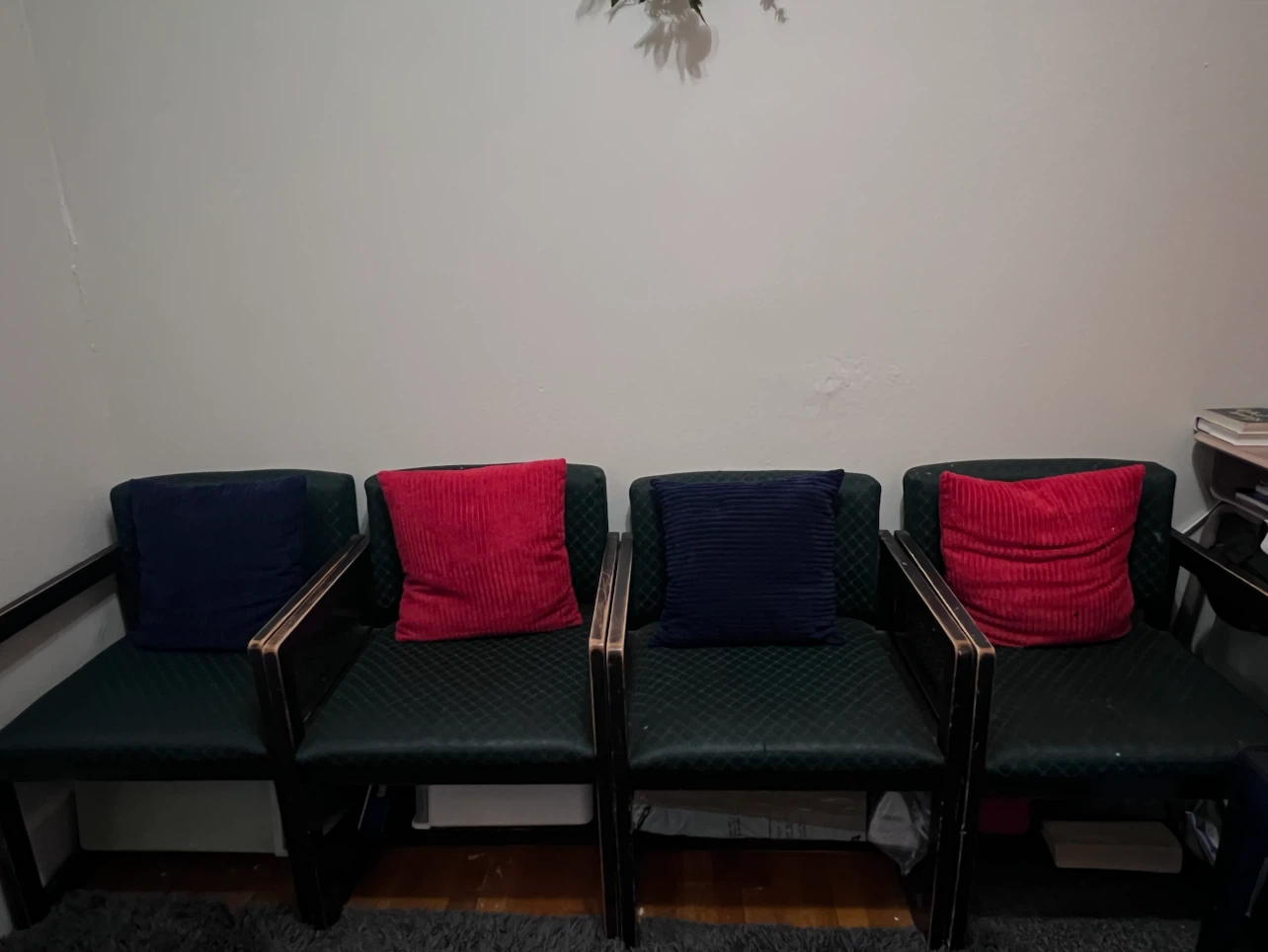Set of Two Waiting Room Chairs