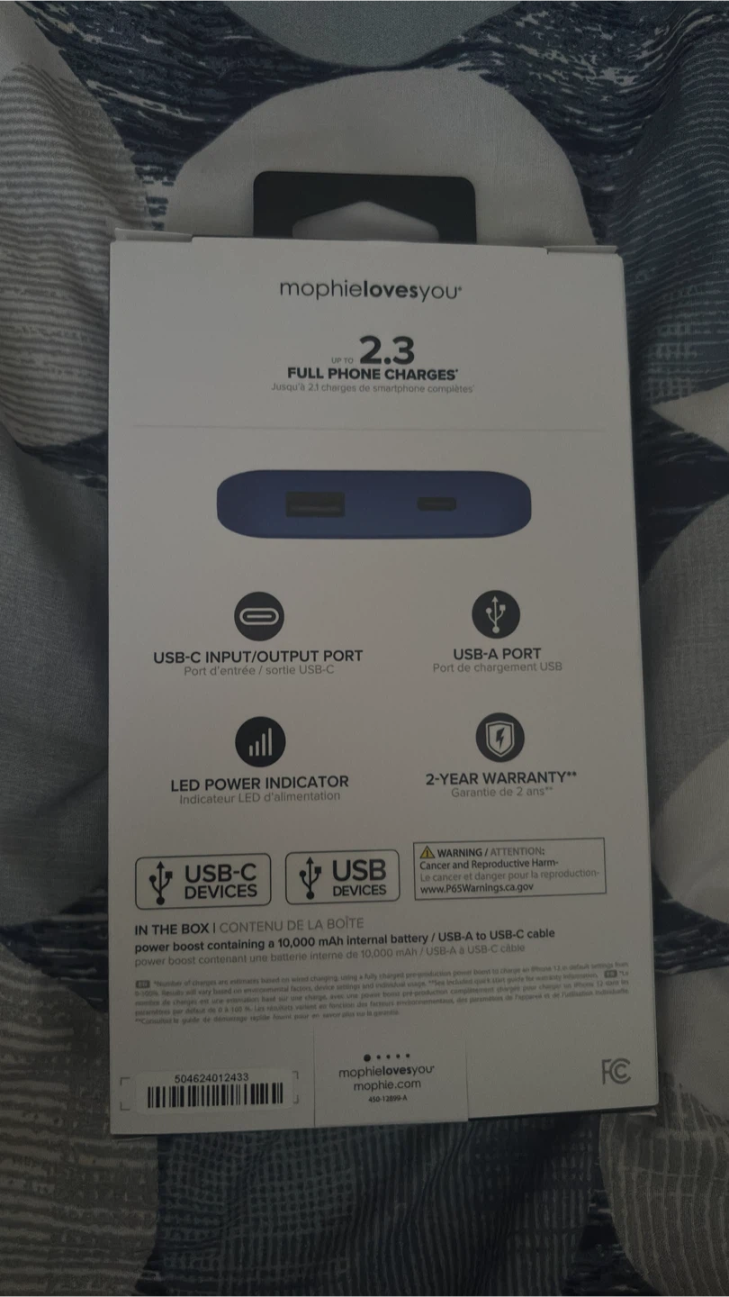 Mophie Power Boost Portable Charger - photo 2