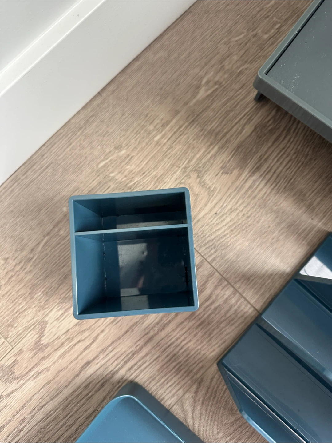 Poppin Blue Desk Organizer Set - photo 3