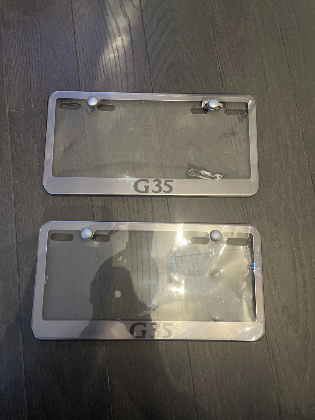Infiniti G35 License Plate Frames