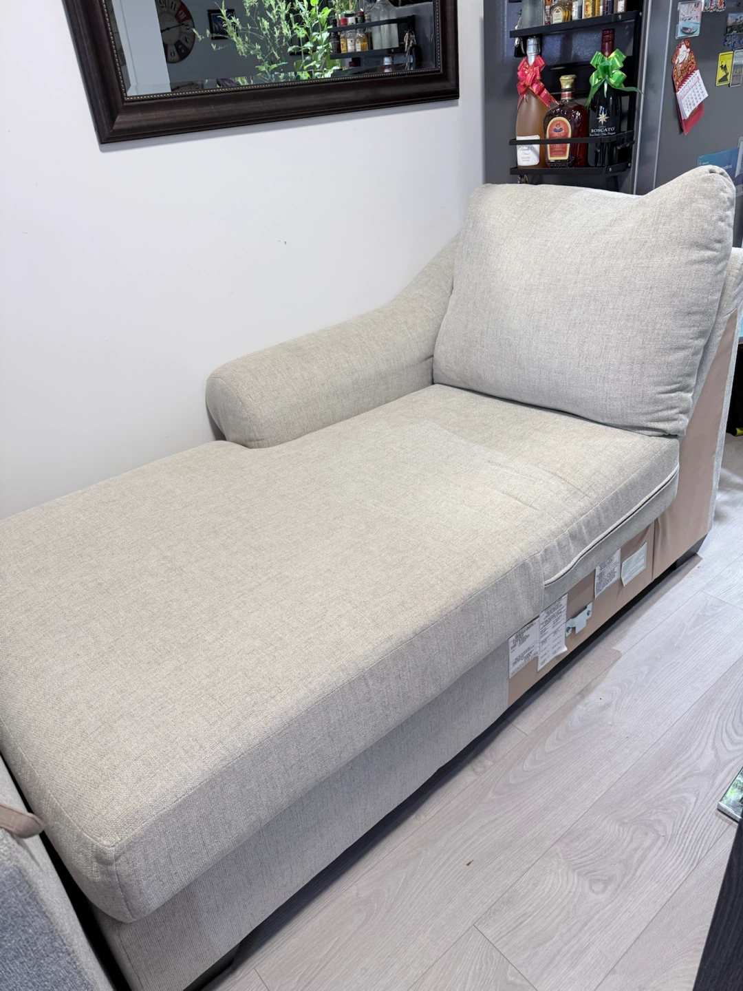 Light Grey Chaise Lounge - photo 5