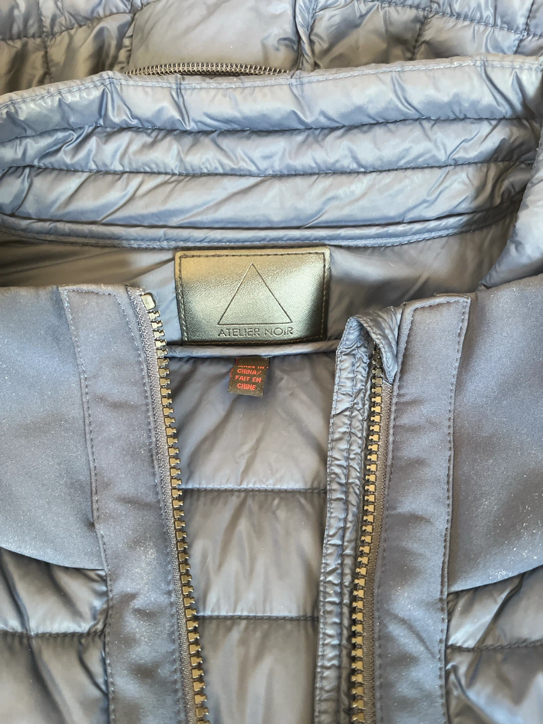 Atelier Noir Navy Puffer Jacket - photo 2