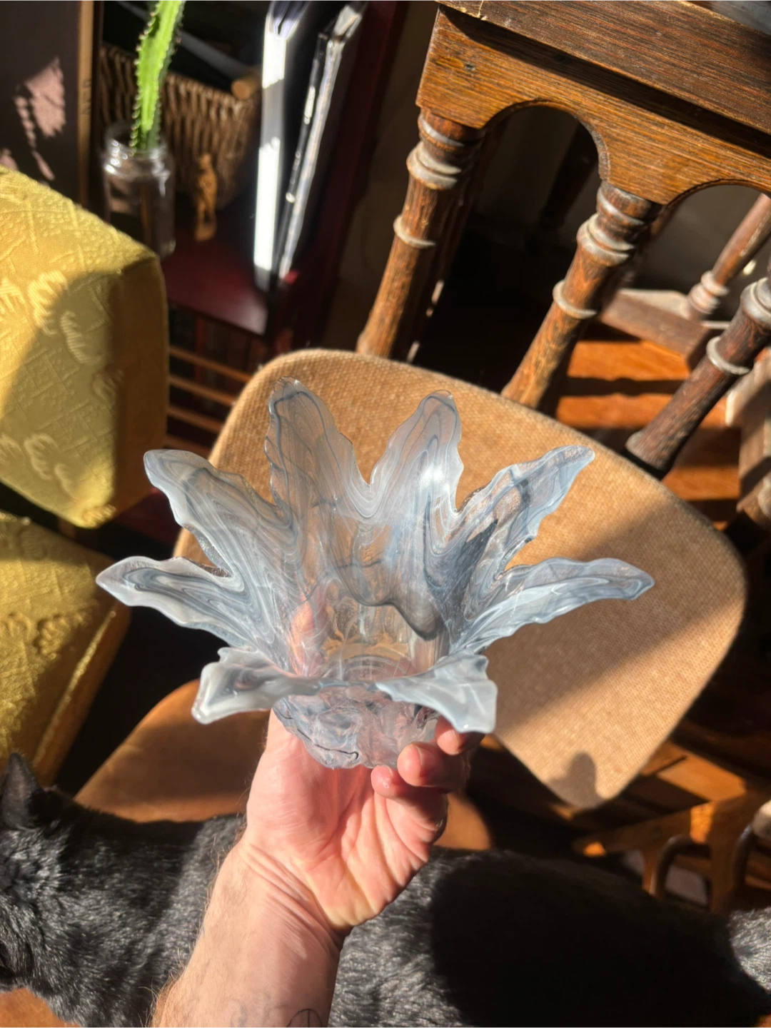 Murano Art Glass Flower Vase