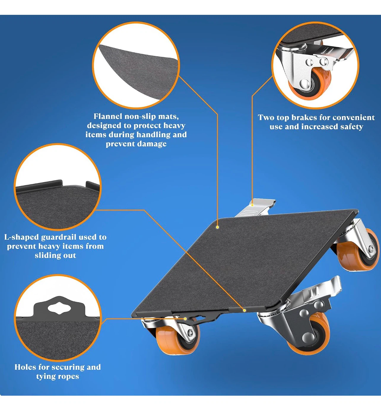 Heavy Duty Furniture Moving Dolly Set - photo 4