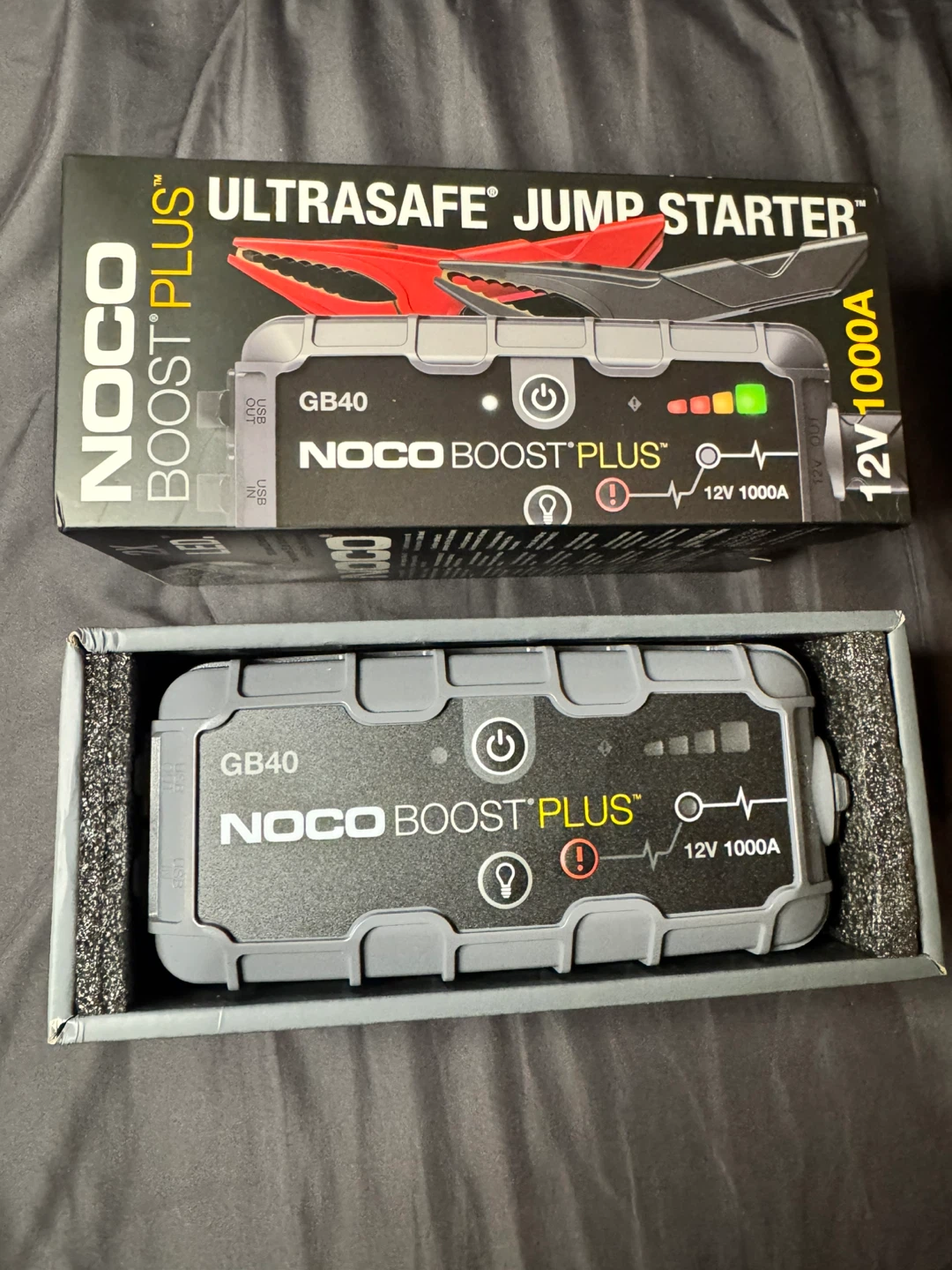 BRAND NEW ! NOCO Boost Plus GB40 Jump Starter