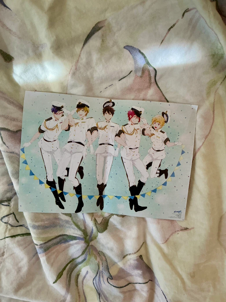 Free! Anime Series Character Print