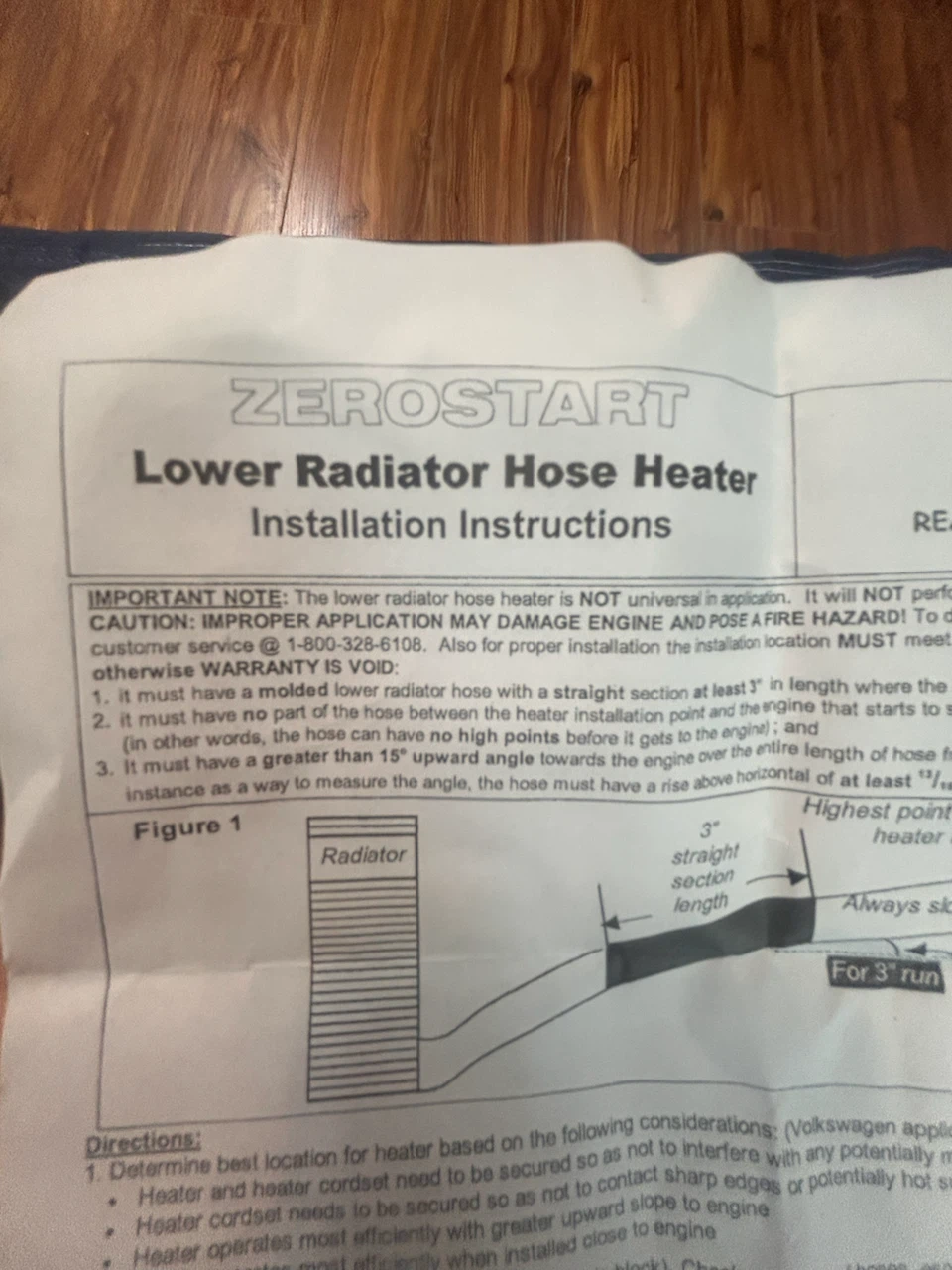 Zerostart Lower Radiator Hose Heater - photo 2