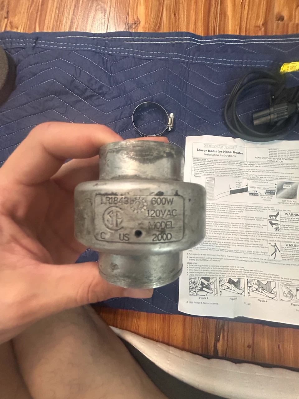 Zerostart Lower Radiator Hose Heater - photo 4