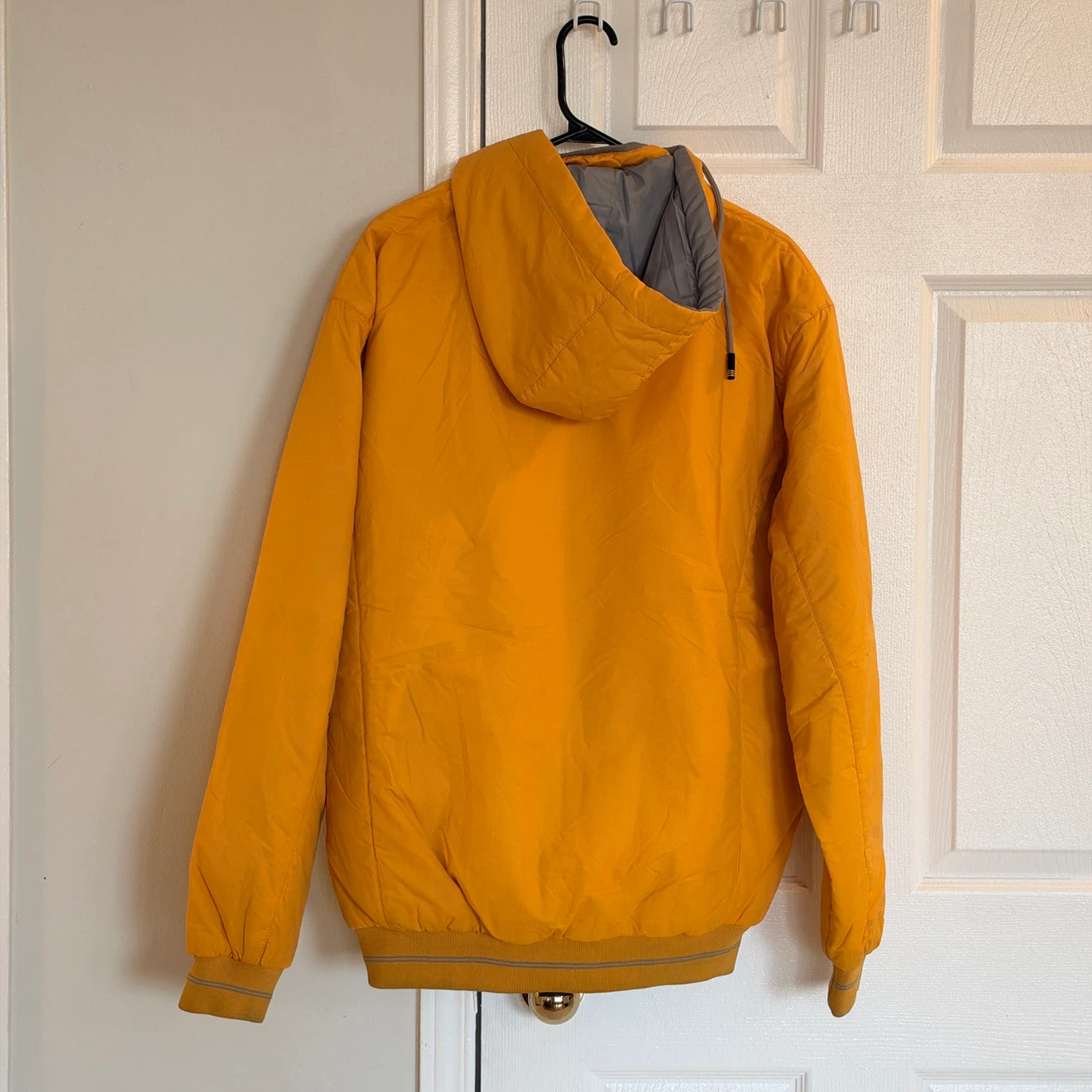 Men’s Winter Jacket (Reversible - Yellow/Grey) - L - photo 2