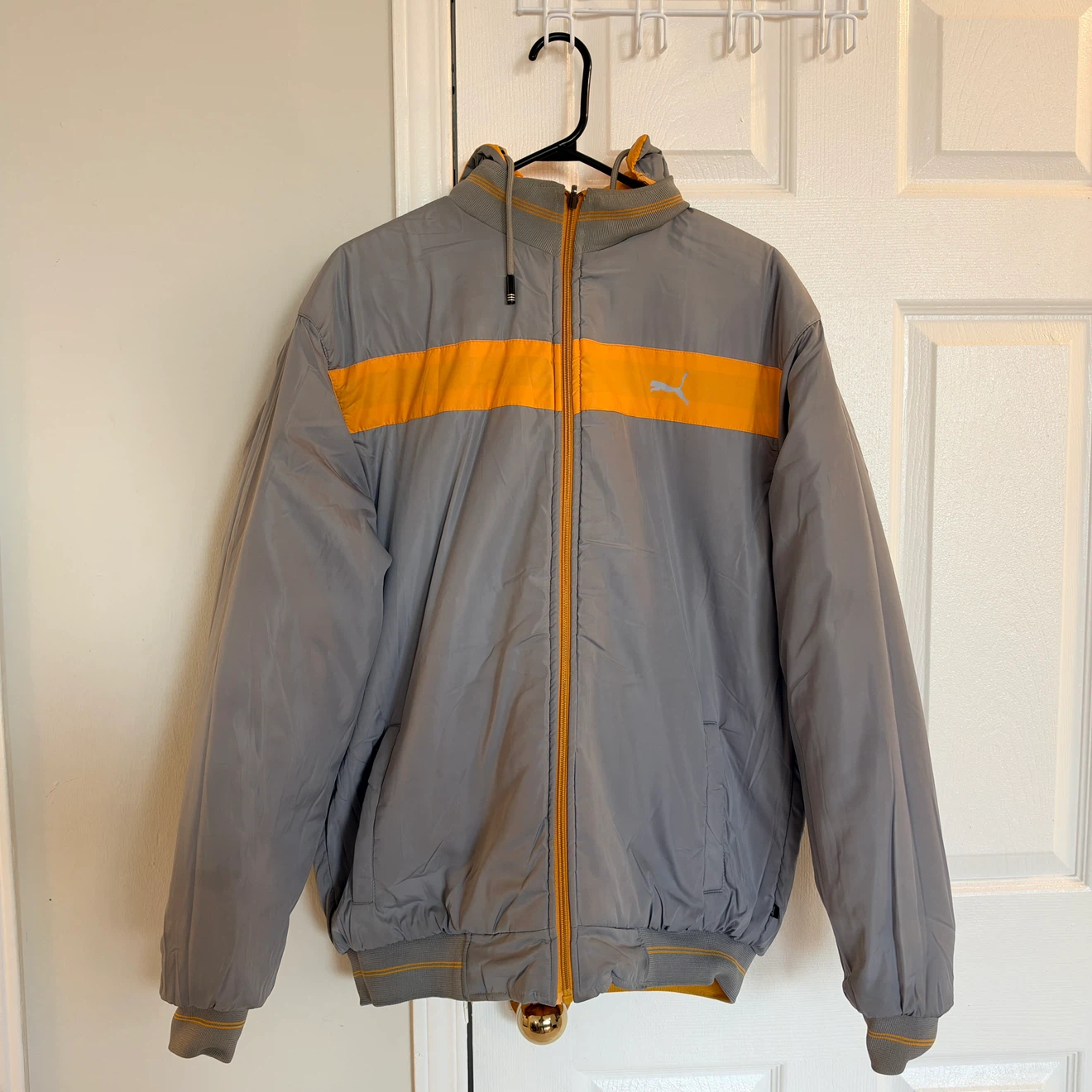 Men’s Winter Jacket (Reversible - Yellow/Grey) - L - photo 3