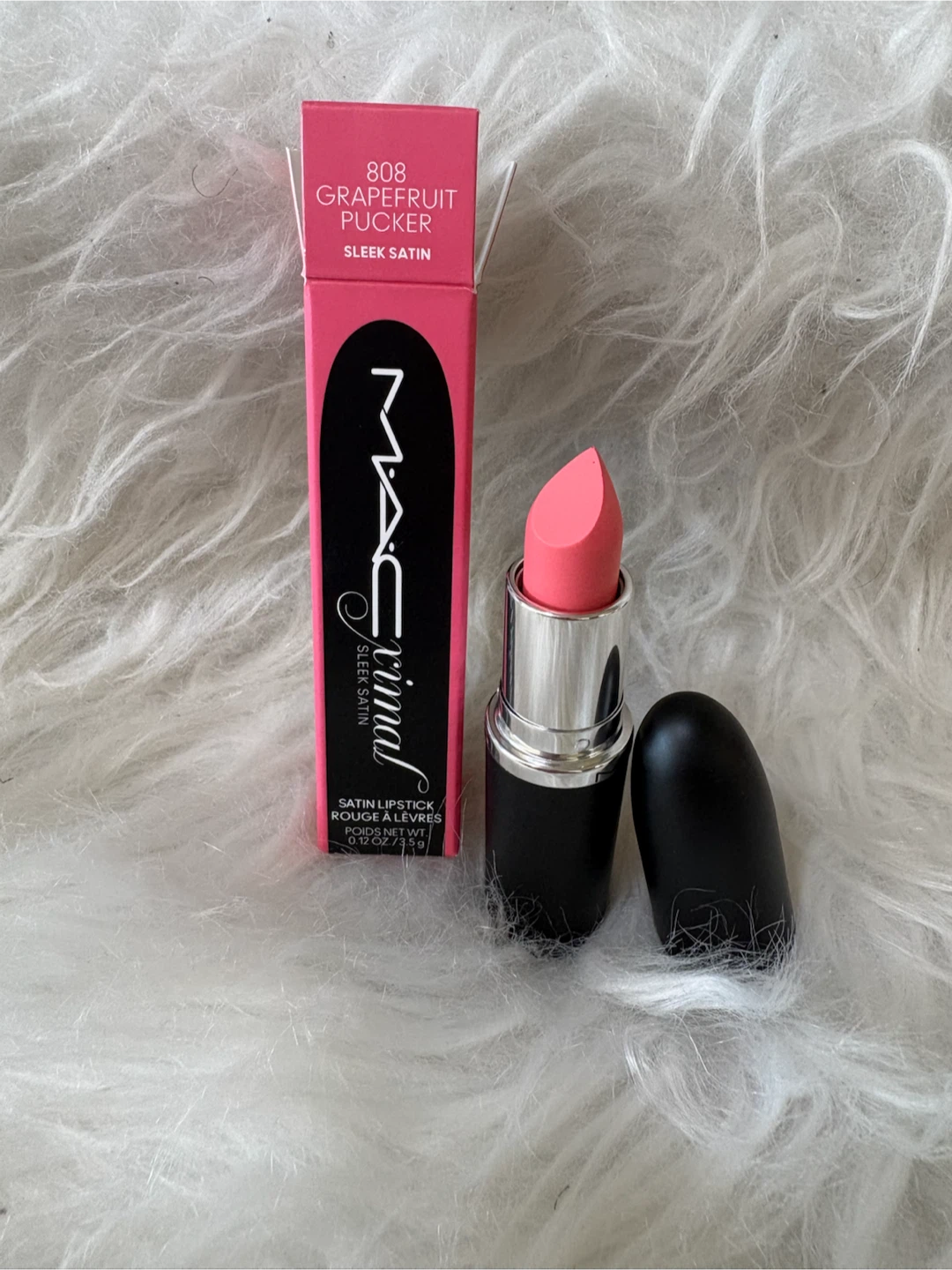 MAC Maximal Sleek Satin Lipstick - 808 Grapefruit Pucker