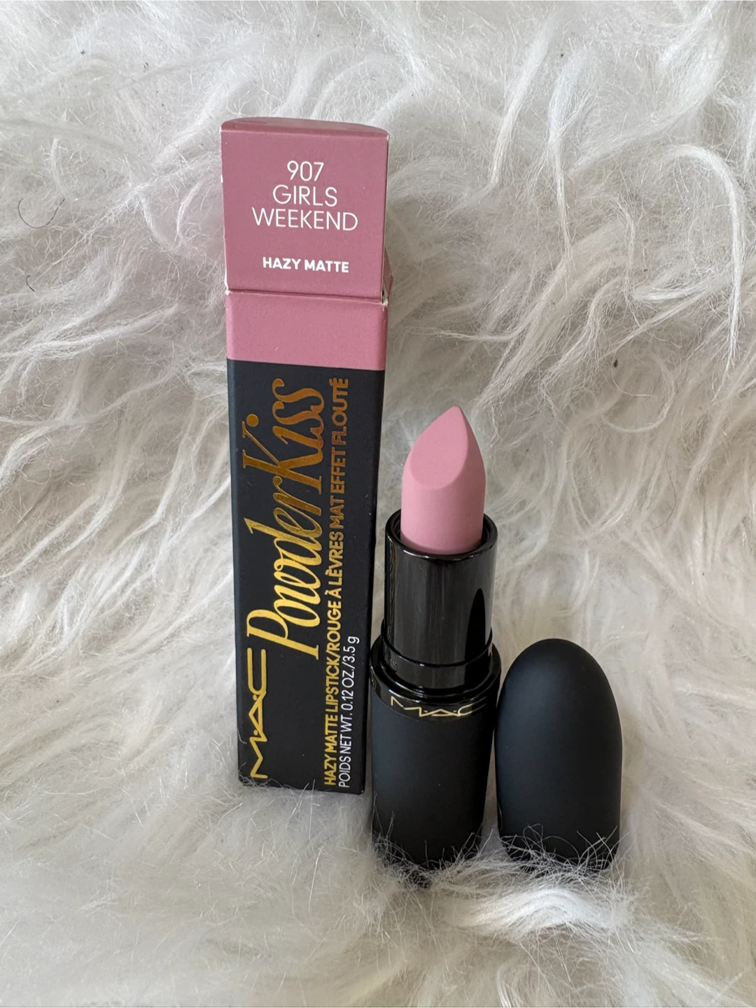 MAC Powder Kiss Lipstick - 907 Girls Weekend