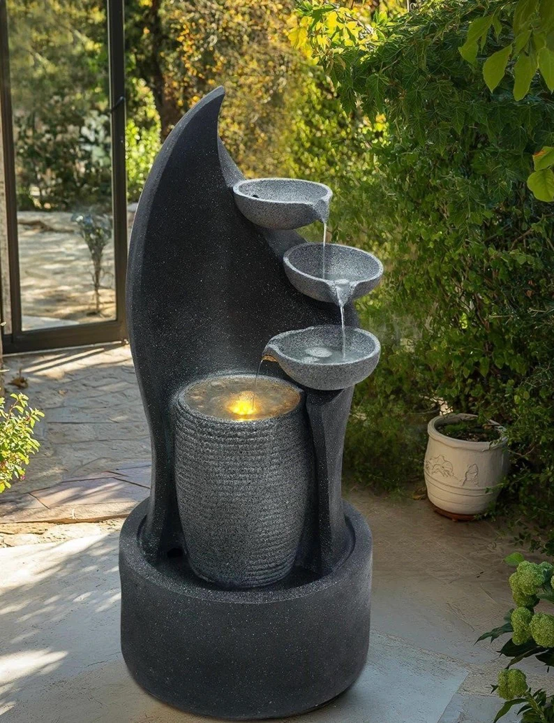 Cascading LED Water Fountain