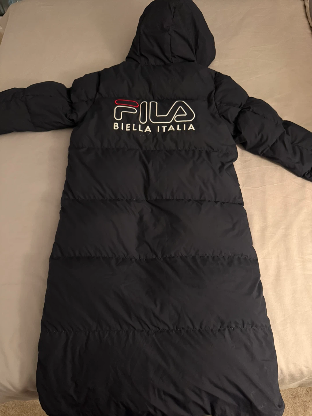 Fila Long Puffer Coat Black - photo 3