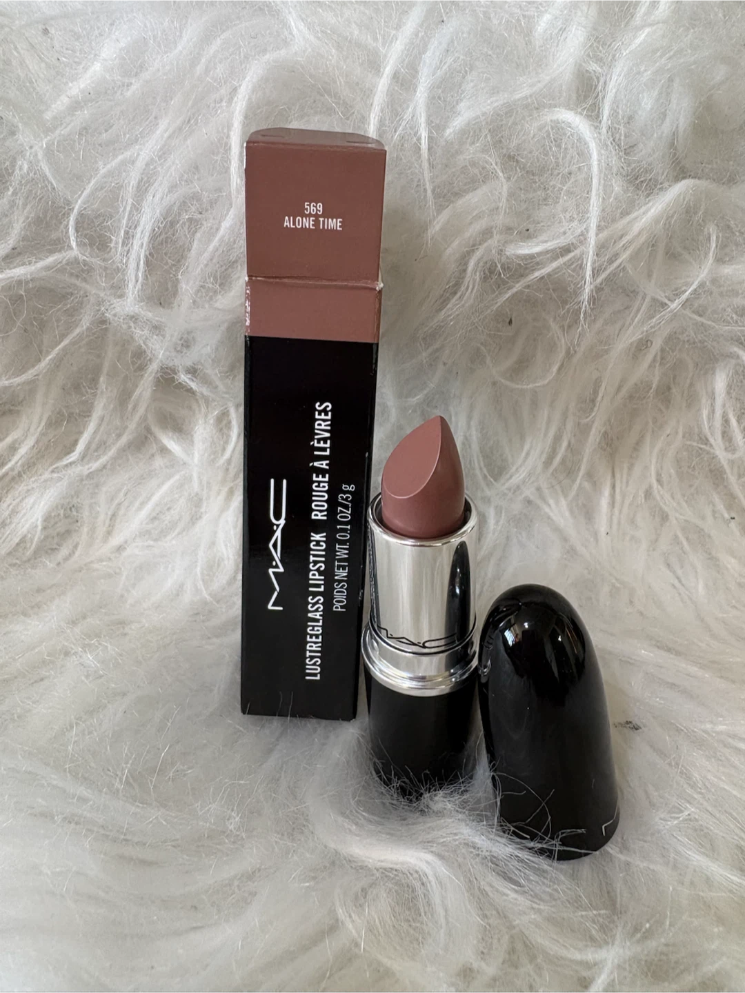 MAC Lustreglass Lipstick - 569 Alone Time