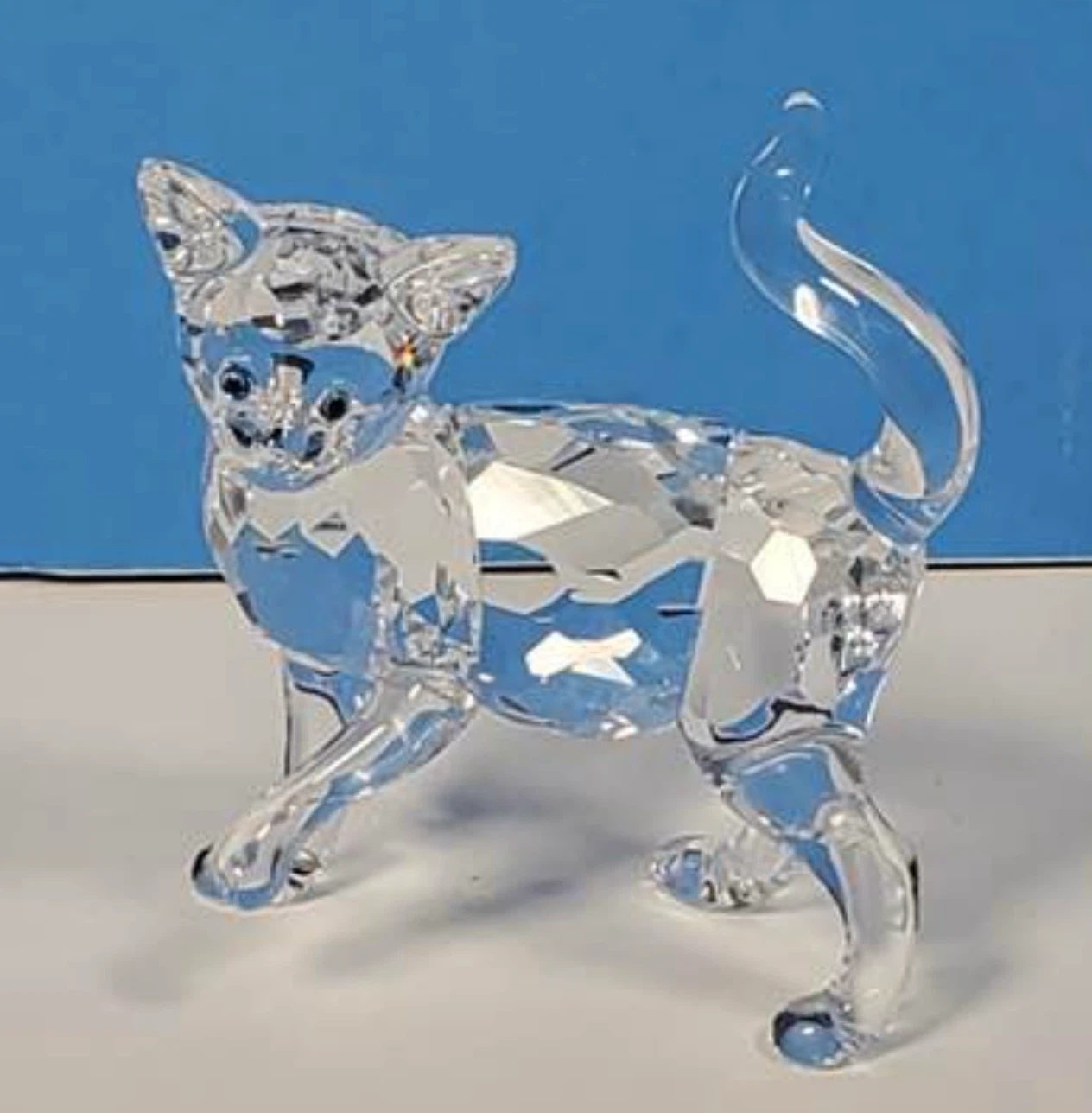 Swarovski Crystal Mother Cat