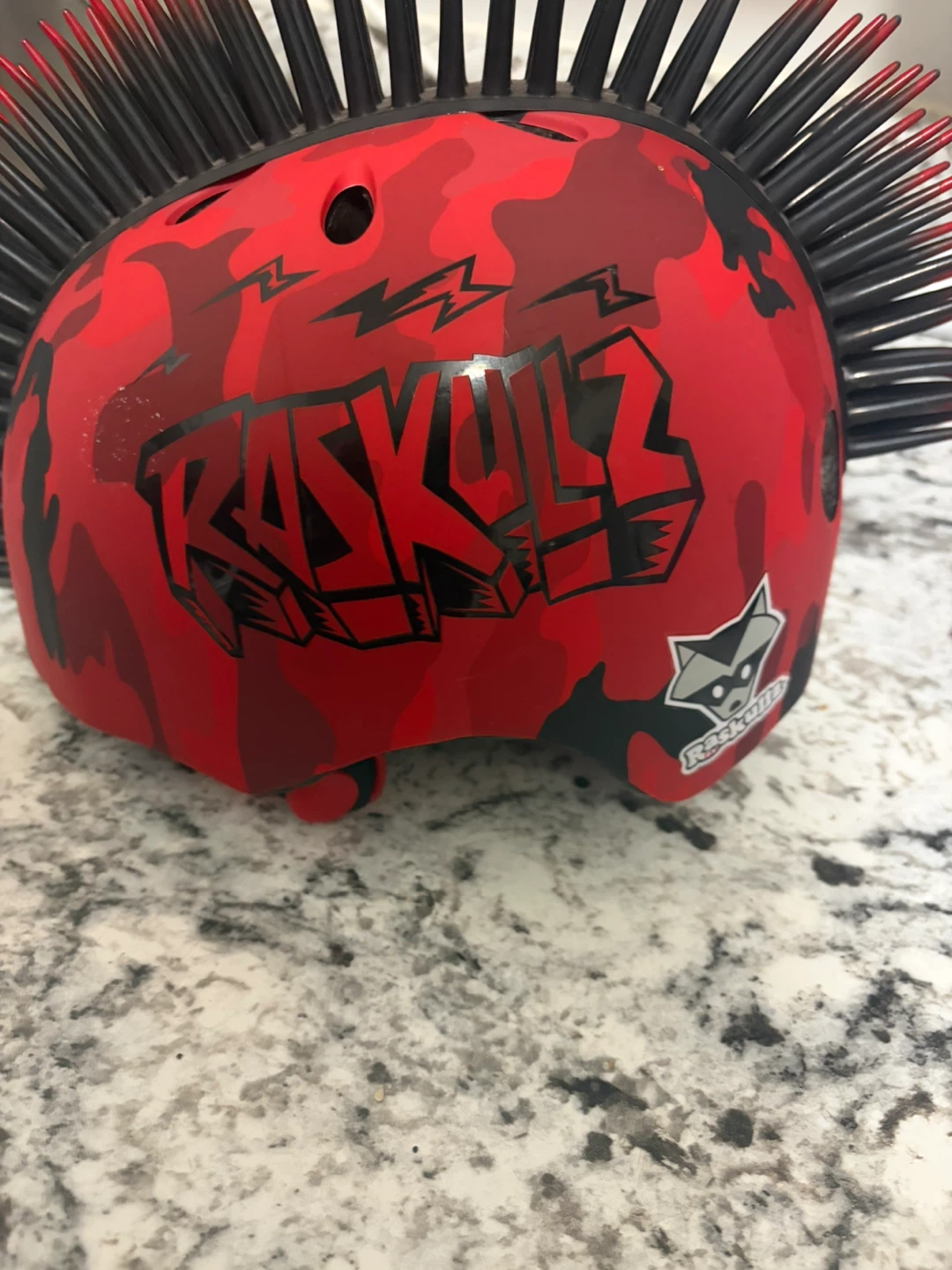 Raskullz Mohawk Helmet Red Camo - photo 2