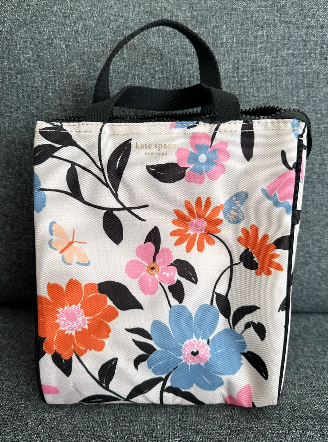 Kate Spade Floral Insulated Lunch Bag