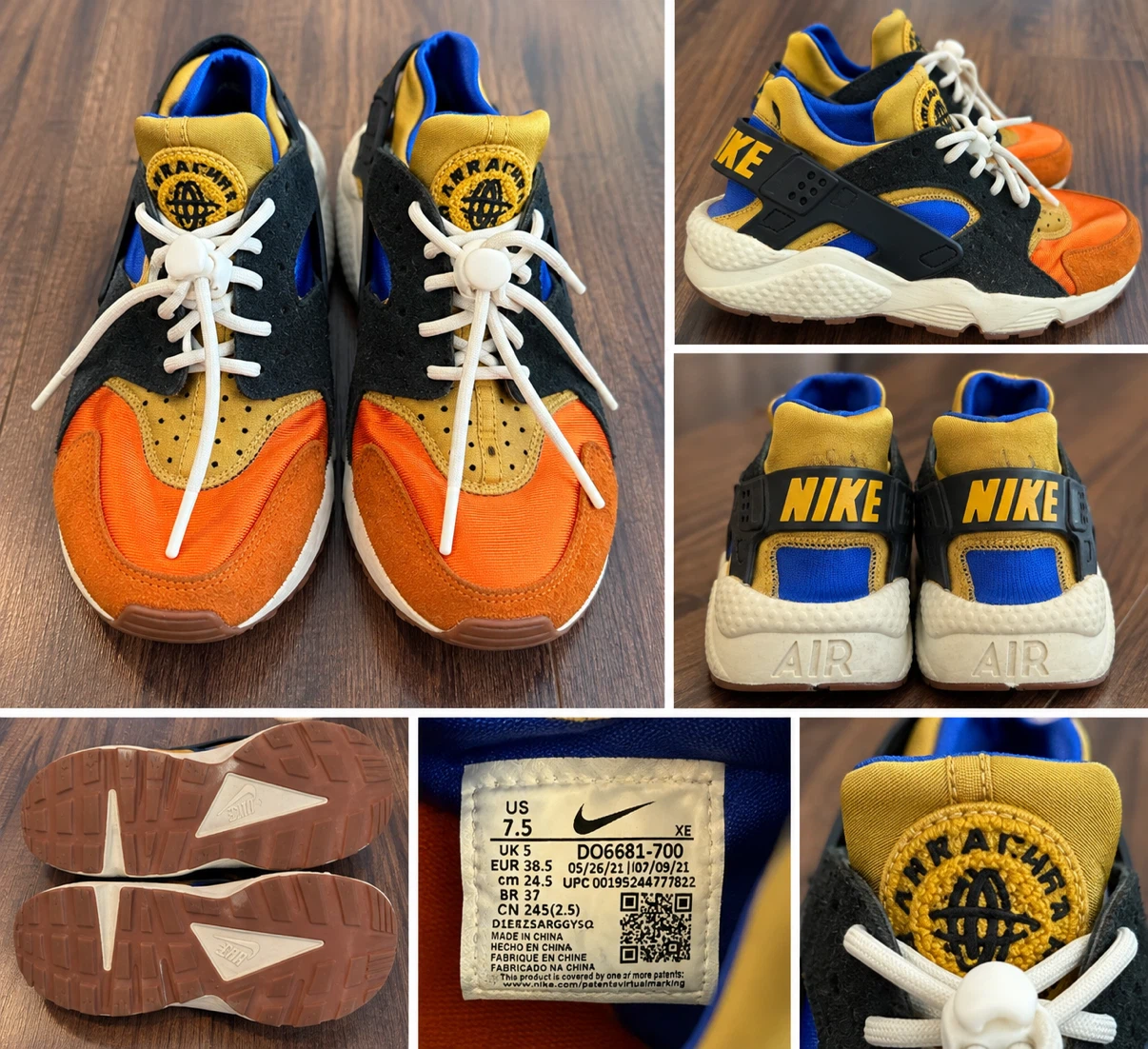 Nike Air Huarache DO6681-700 Size 7.5